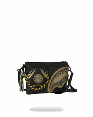 A.I. AFRICAN INTELLIGENCE SHARKS OF THE GOLD OCEAN CROSSOVER CLUTCH - | Sprayground Limited Offer