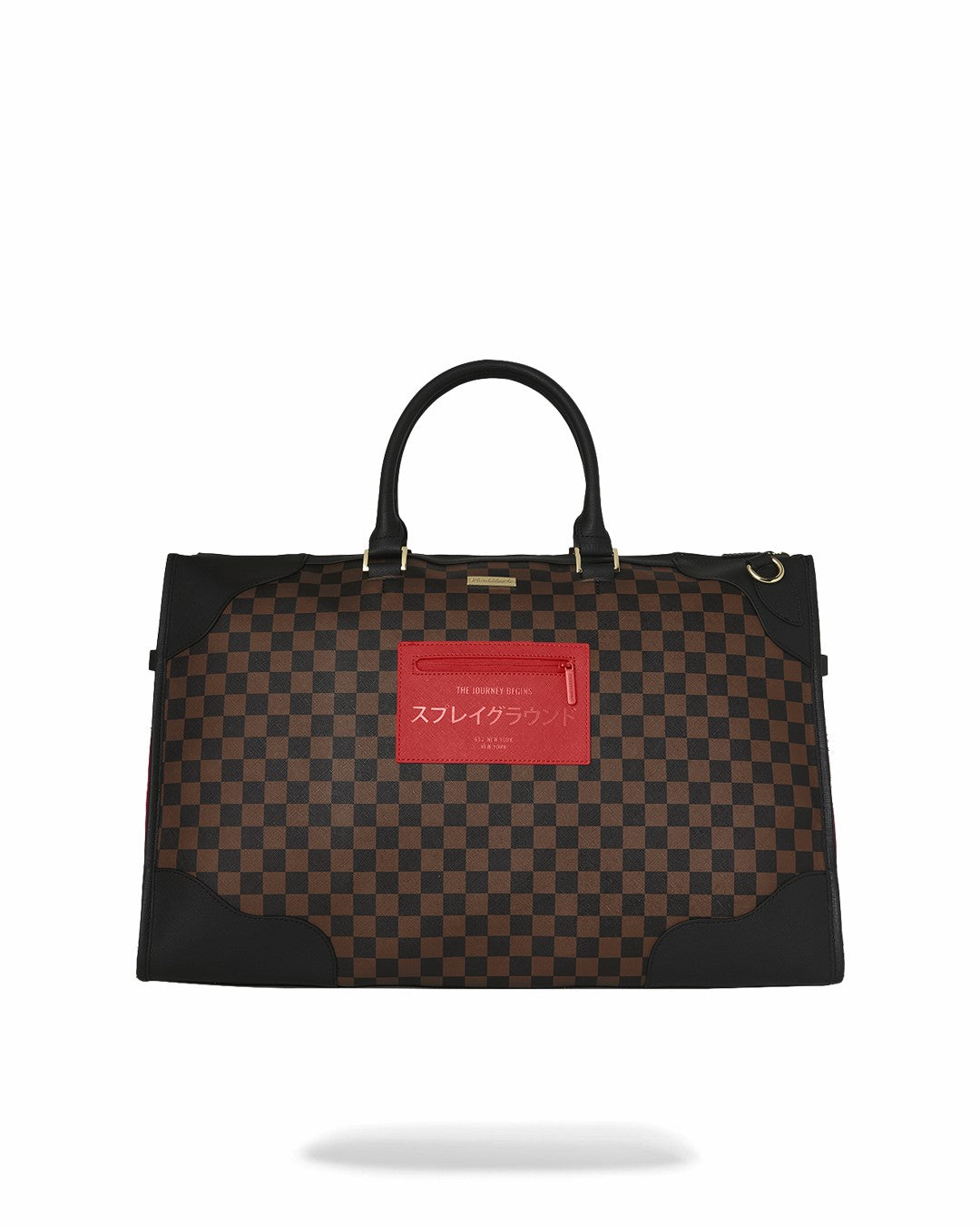 KATANA CHECK BOSS PYRAMID DUFFLE | Sprayground Bargain