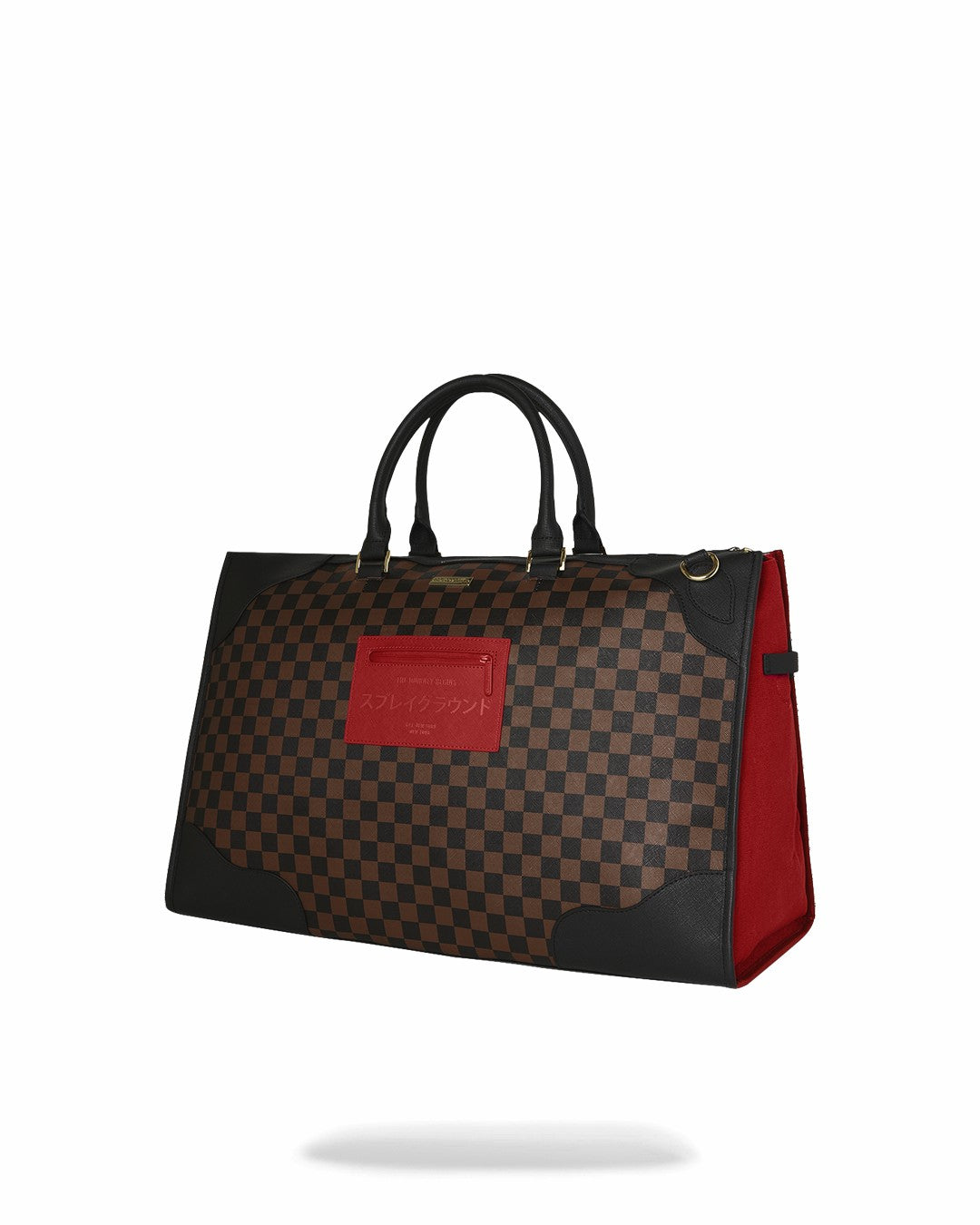 KATANA CHECK BOSS PYRAMID DUFFLE | Sprayground Bargain