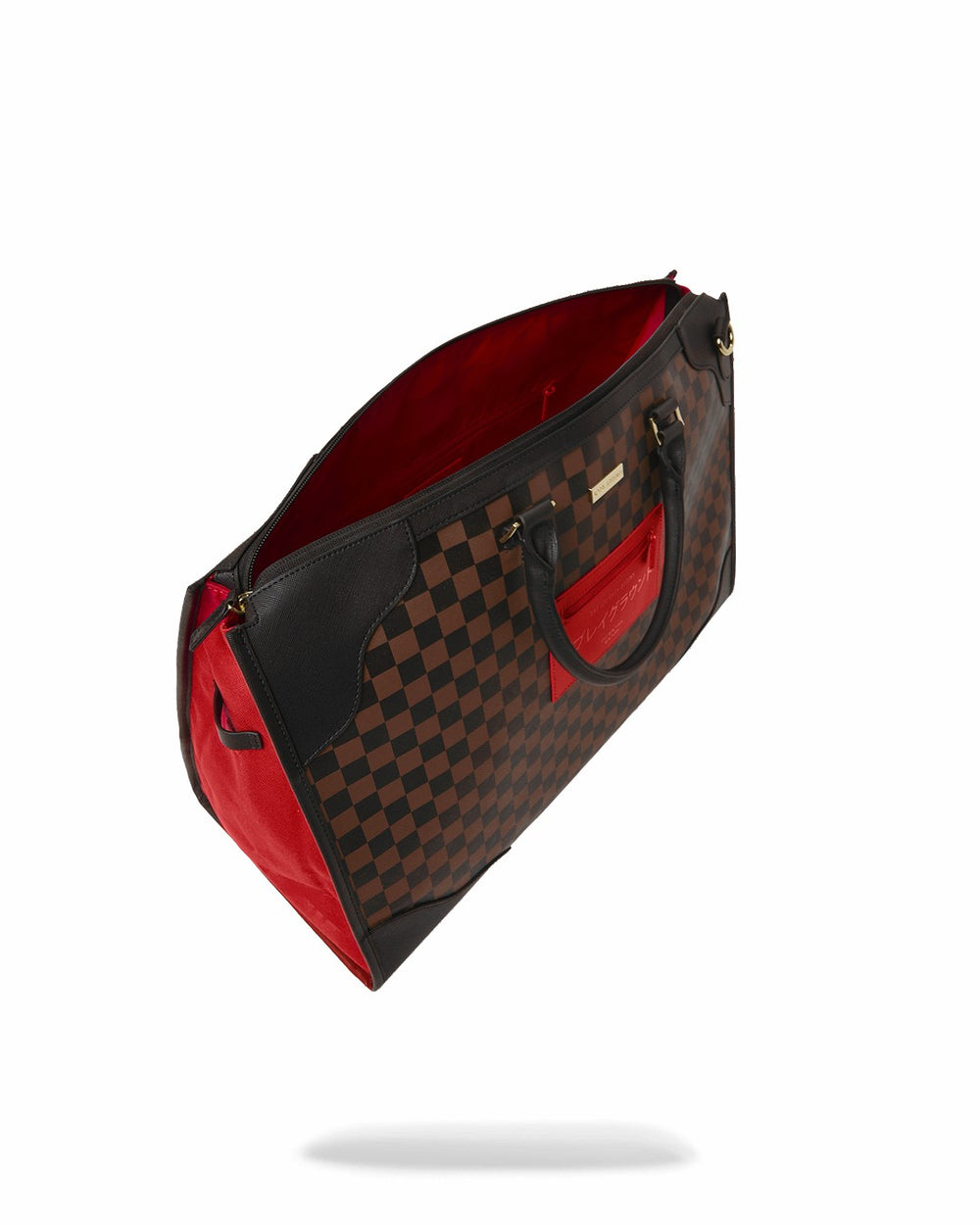 KATANA CHECK BOSS PYRAMID DUFFLE | Sprayground Bargain