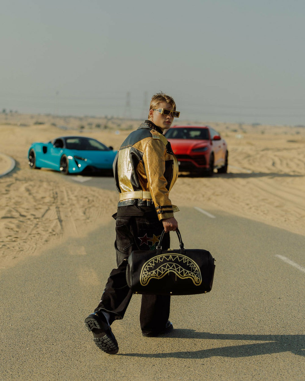 GOLD FANG DUFFLE | Sprayground Savings