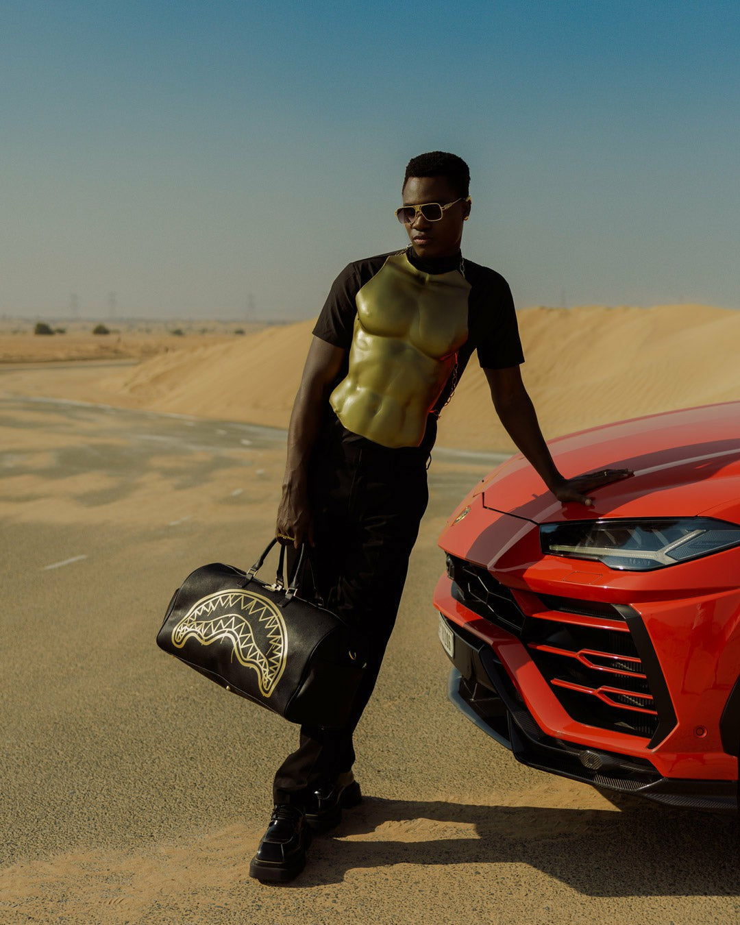 GOLD FANG DUFFLE | Sprayground Savings