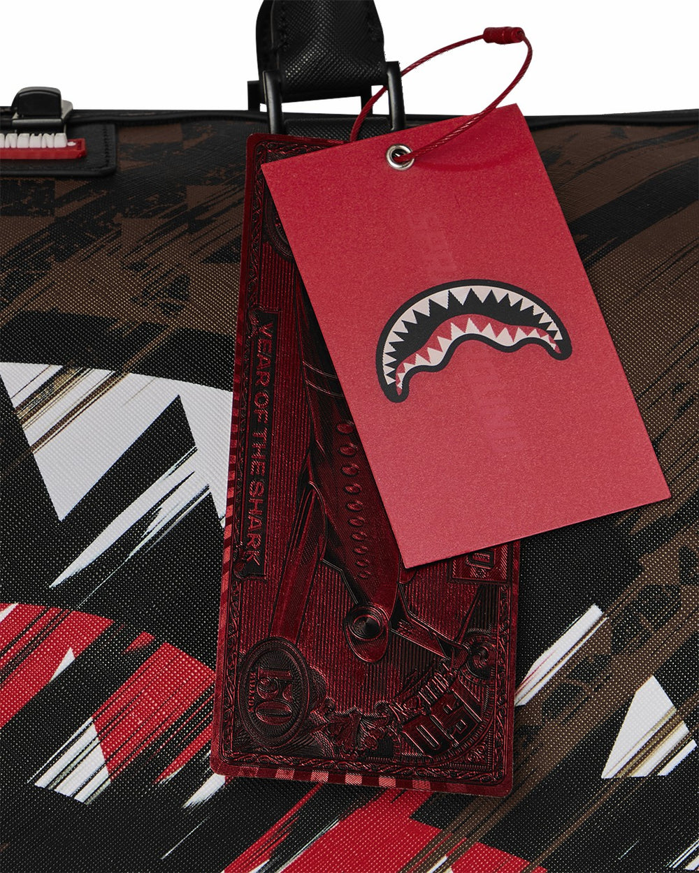 SHARKS IN PARIS NIGHT DRIFT DUFFLE | Sprayground Discounted