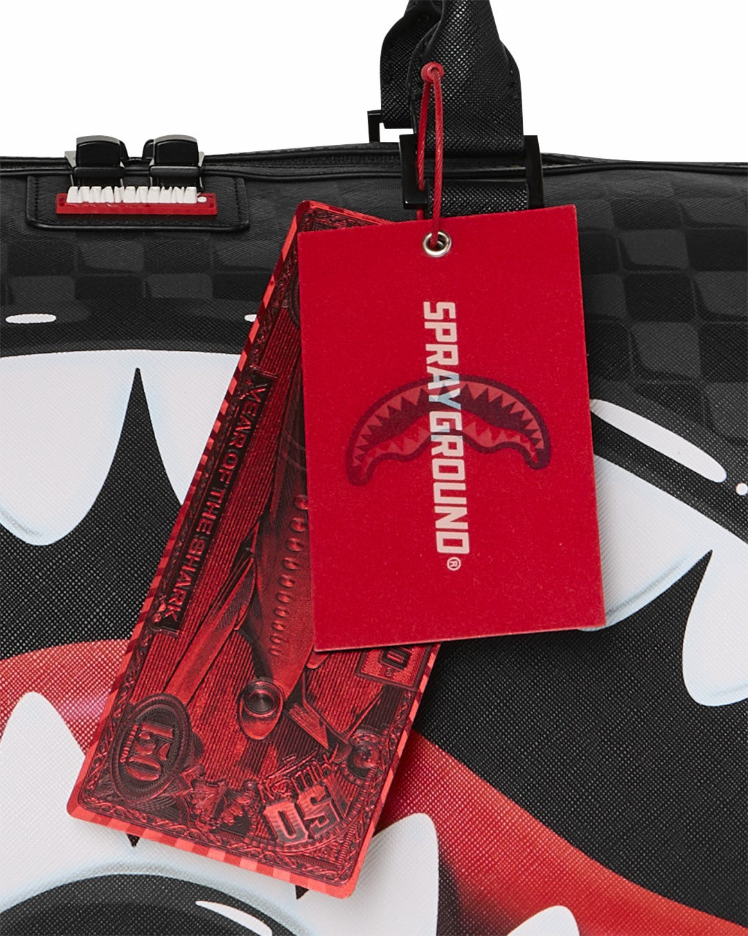 SHARKS IN PARIS HYPER PUFF DUFFLE | Sprayground Exclusive Deal