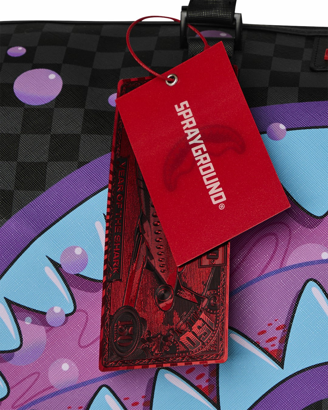 PURPLE SLIME SHARK DUFFLE | Sprayground Hot Deal