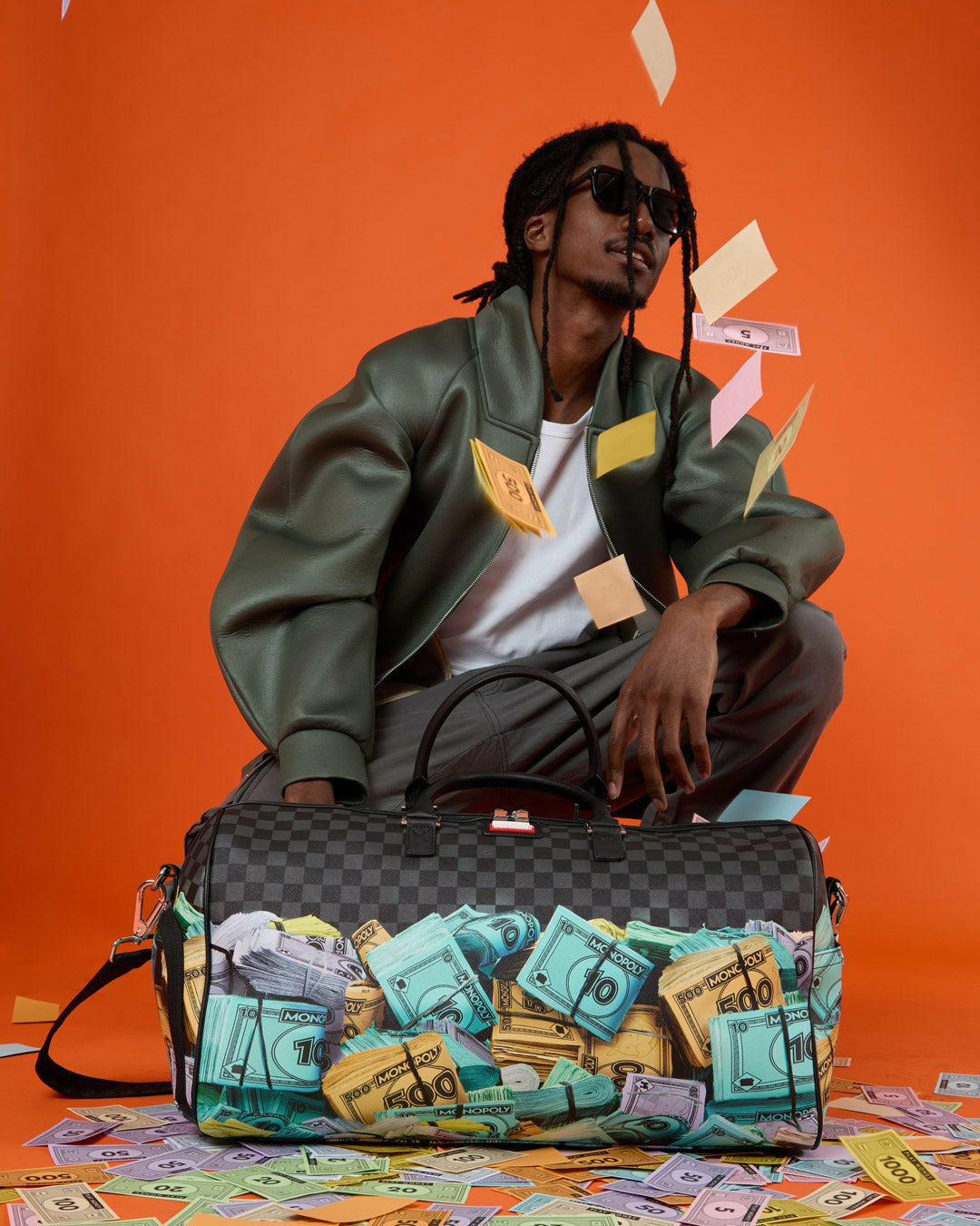 MONOPOLY STACK UP DUFFLE | Sprayground Special Offer