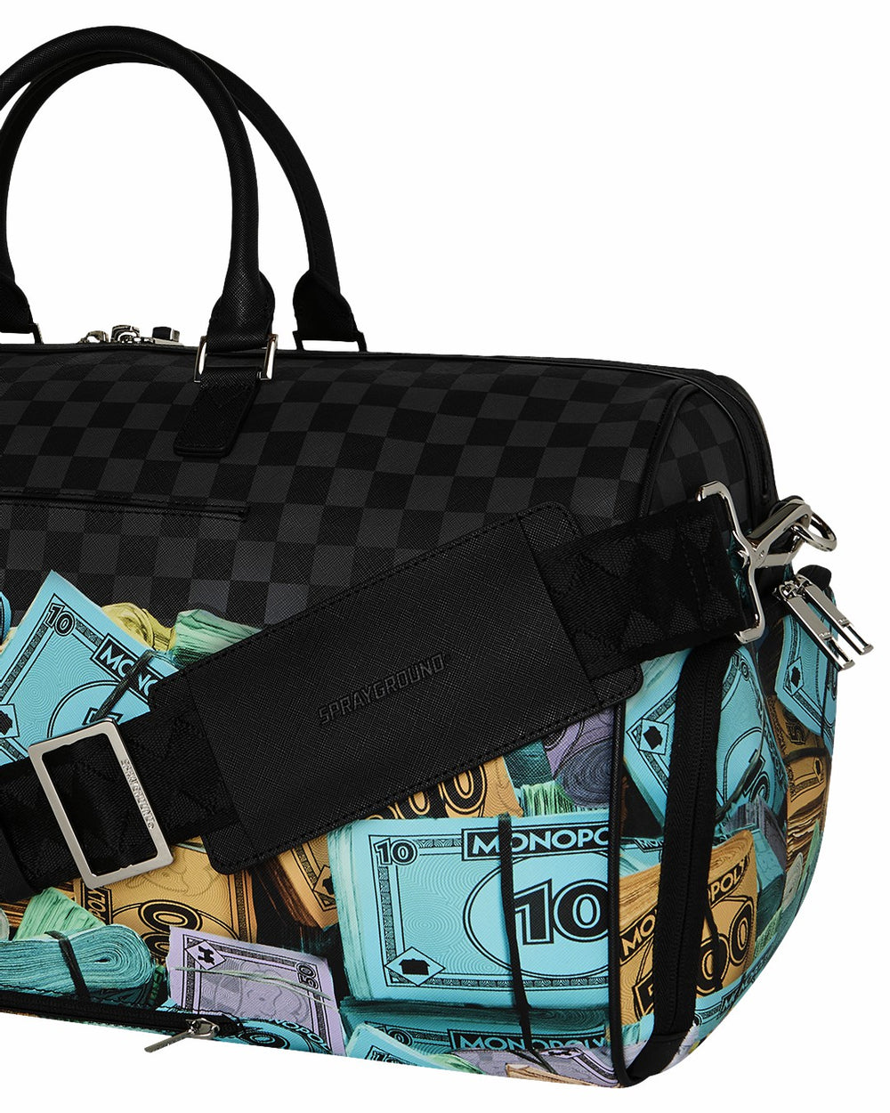 MONOPOLY STACK UP DUFFLE | Sprayground Special Offer