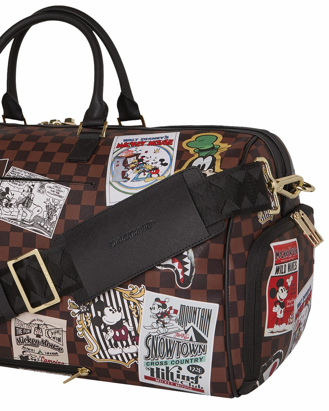 MICKEY MOUSE MOGUL DISNEY COLLAB DUFFLE | Sprayground On Sale