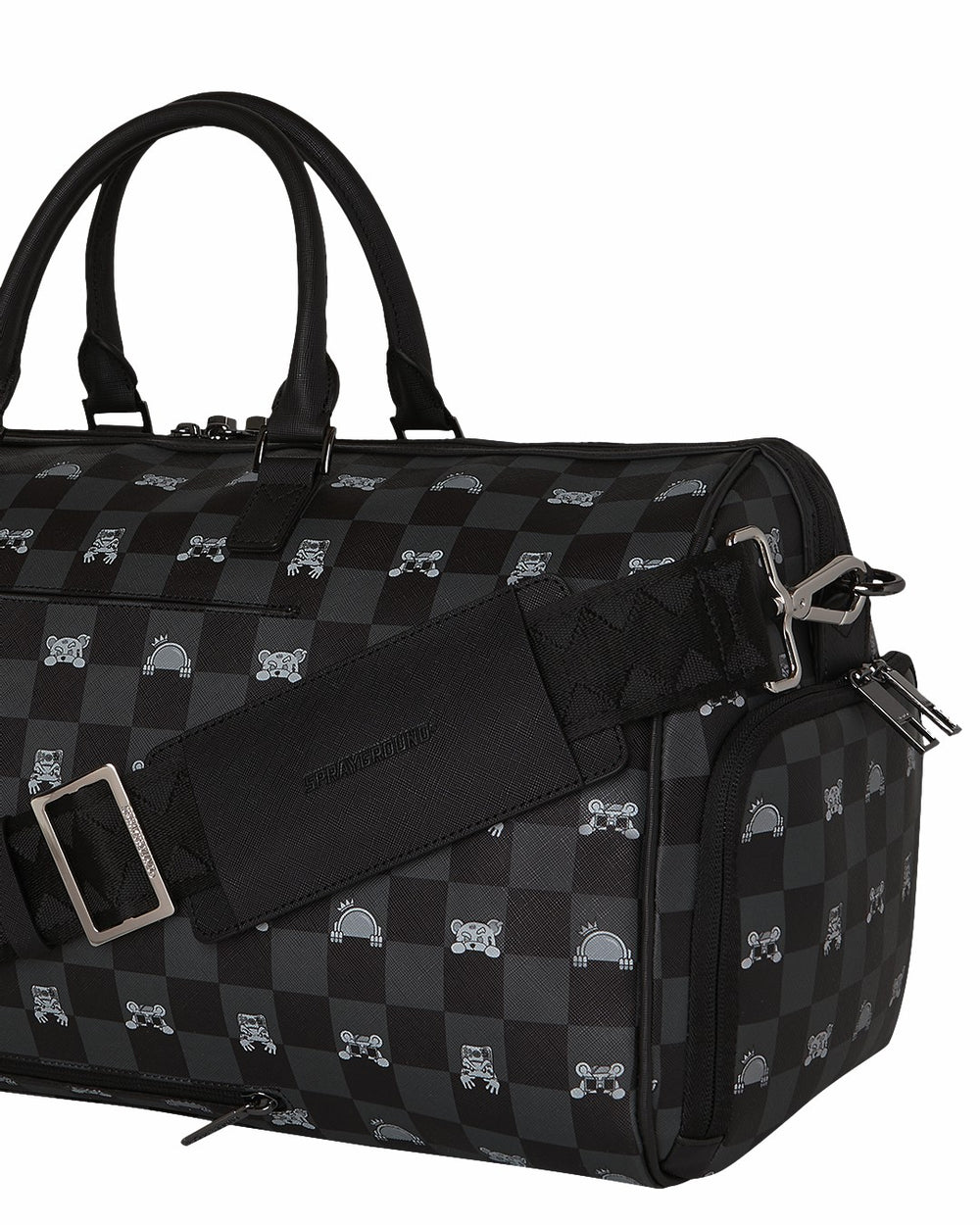 SHARK MOB HIDEOUT DUFFLE | Sprayground Outlets