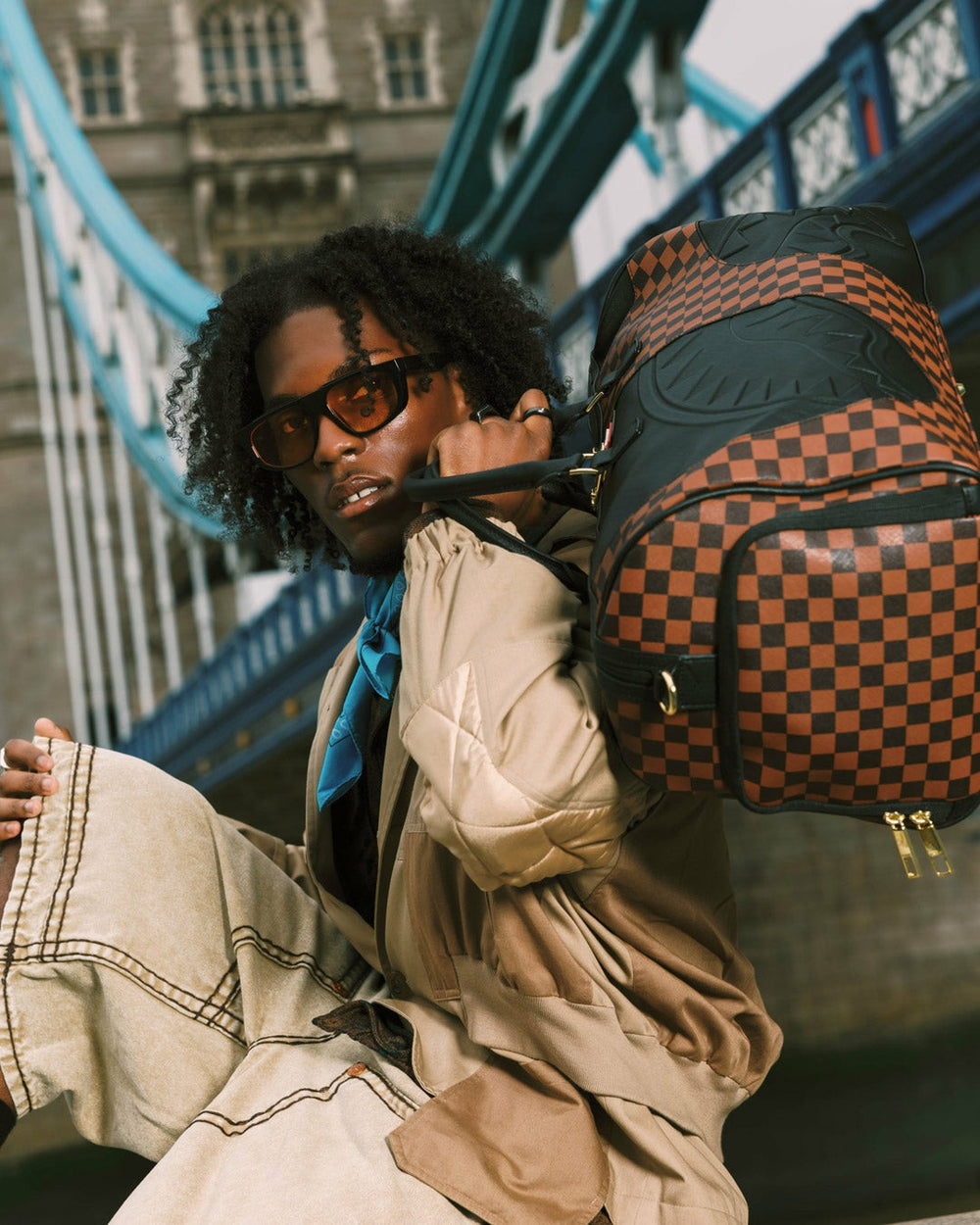 JETSTREAM SHADOW DUFFLE | Sprayground On Sale