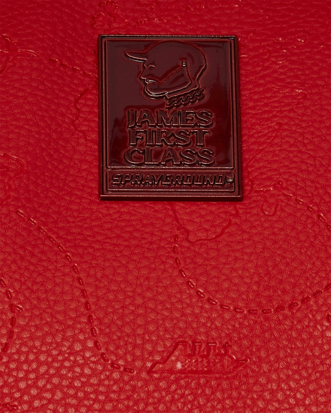 JAMES FIRST CLASS RUBY RED PYRAMID LARGE DUFFLE | Sprayground Special Offer