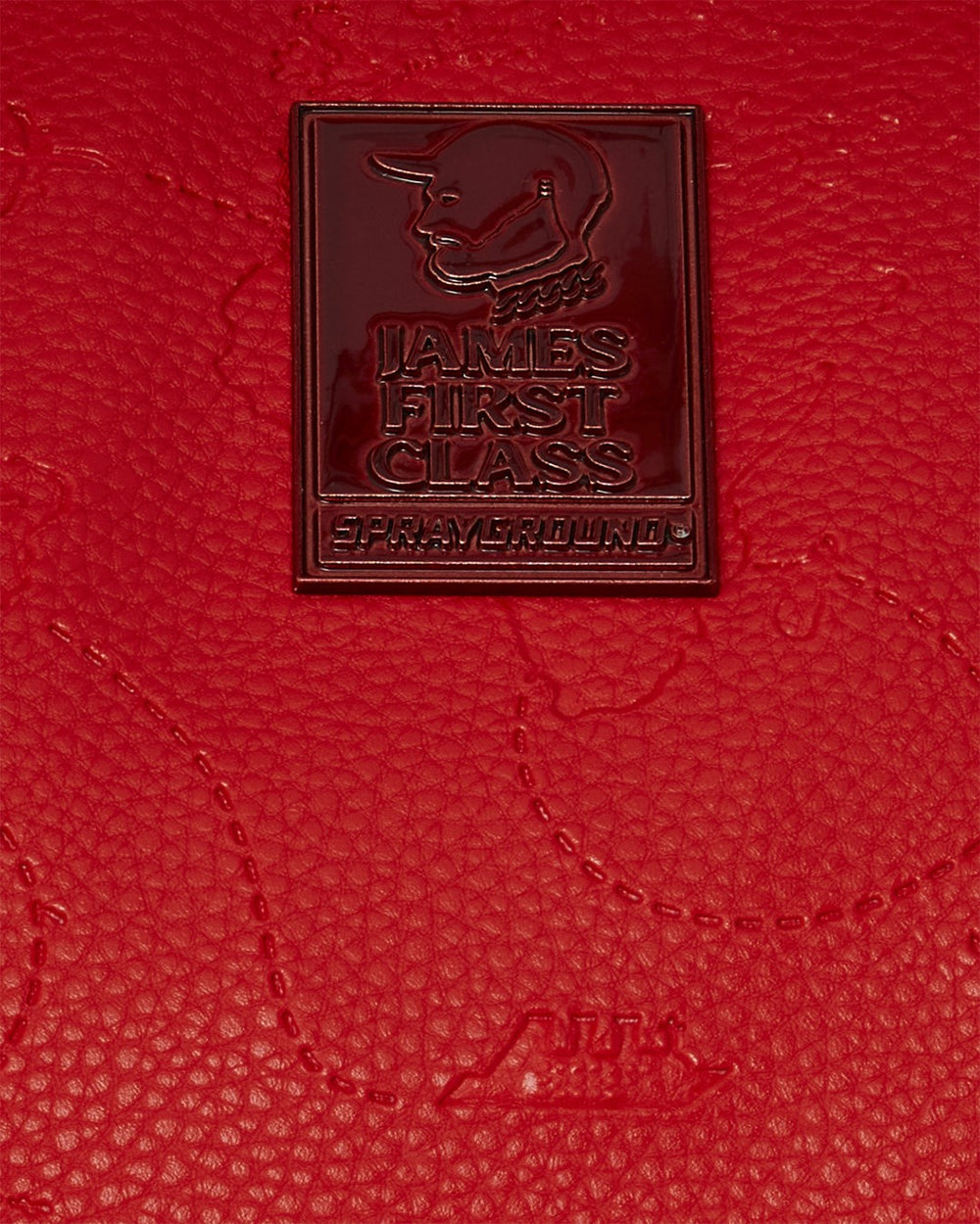 JAMES FIRST CLASS RUBY RED PYRAMID LARGE DUFFLE | Sprayground Special Offer