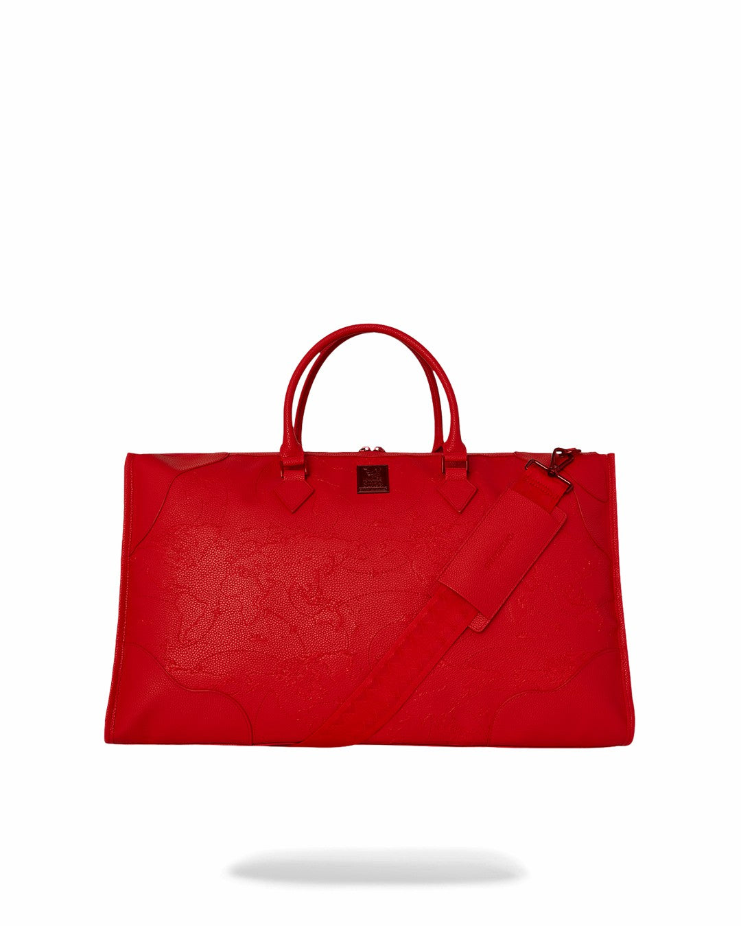 JAMES FIRST CLASS RUBY RED PYRAMID LARGE DUFFLE | Sprayground Special Offer