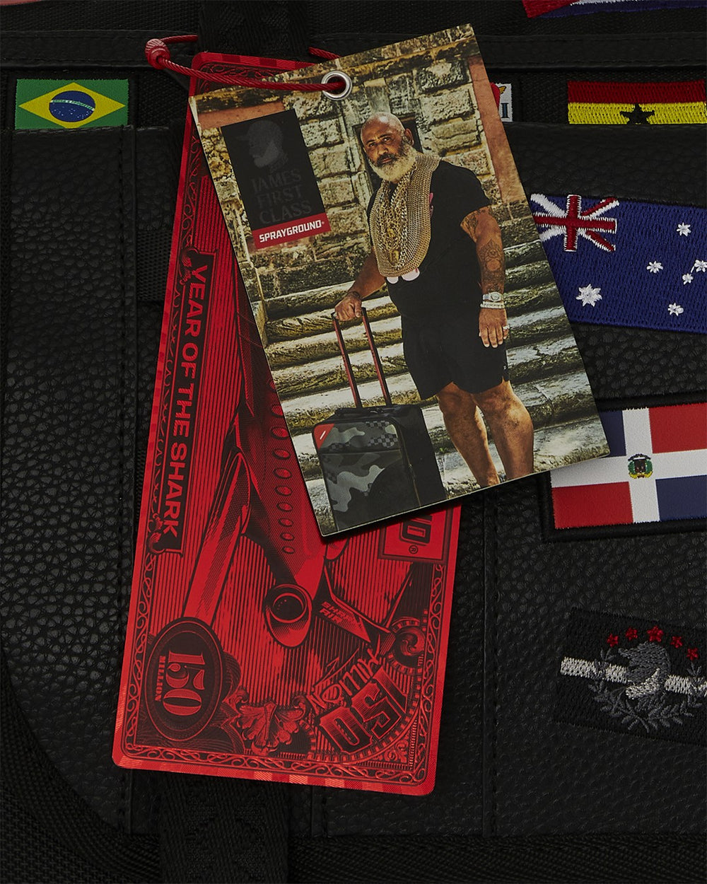 JAMES FIRST CLASS GLOBAL FLAGS SPECIAL OPS DUFFLE | Sprayground Savings