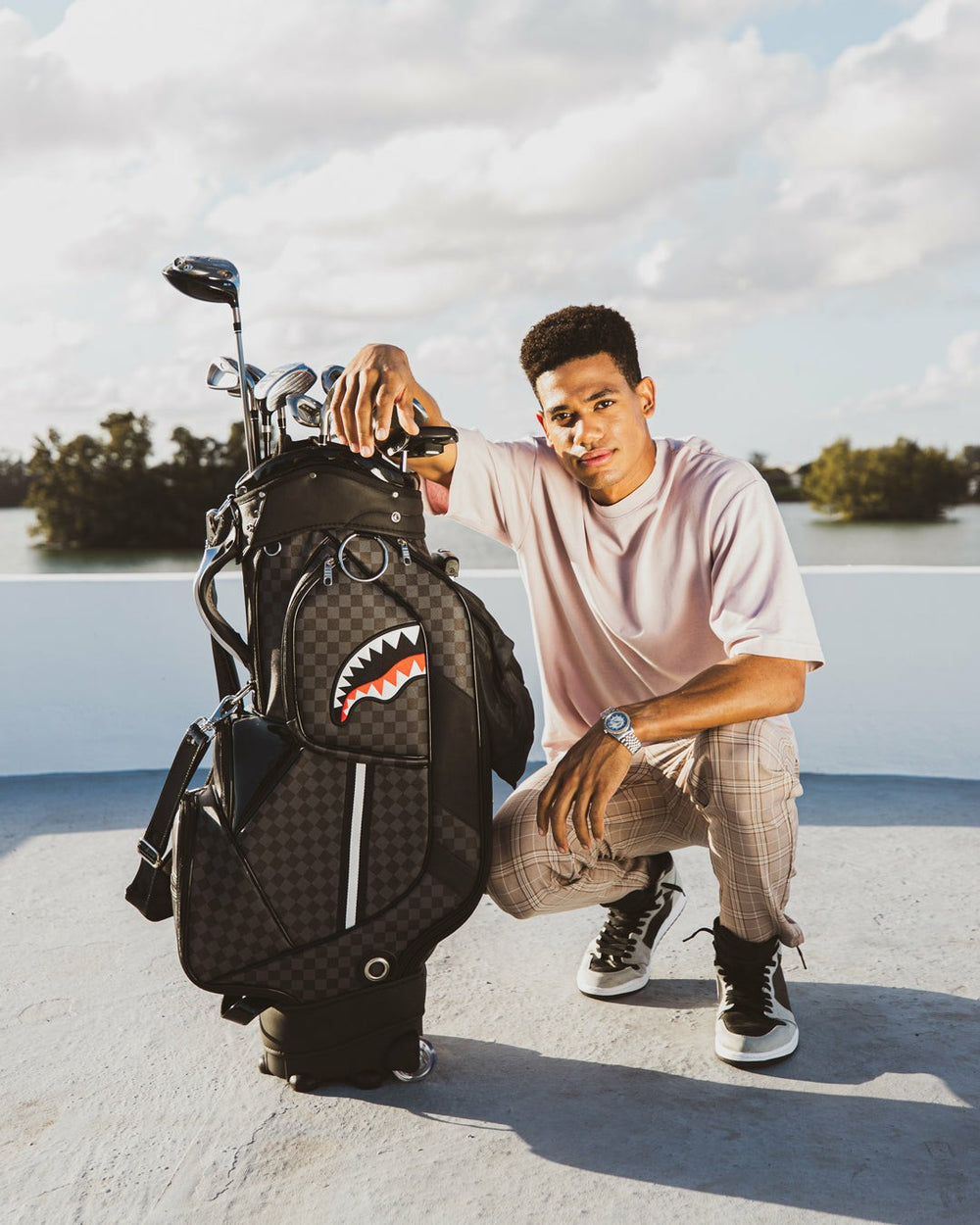 HENNY AIIR TO THE THRONE PRO GOLF BAG | Sprayground Value Deal
