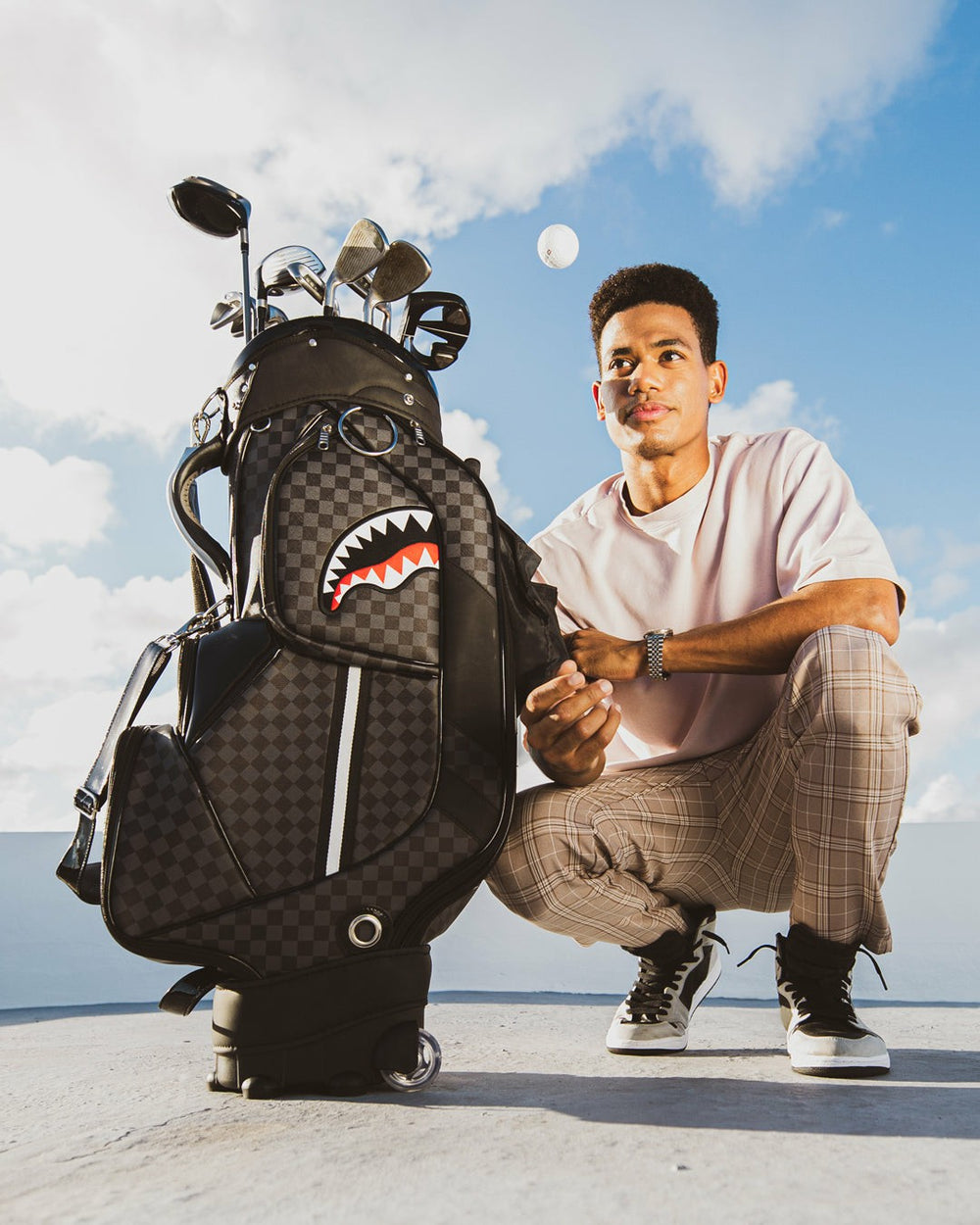 HENNY AIIR TO THE THRONE PRO GOLF BAG | Sprayground Value Deal