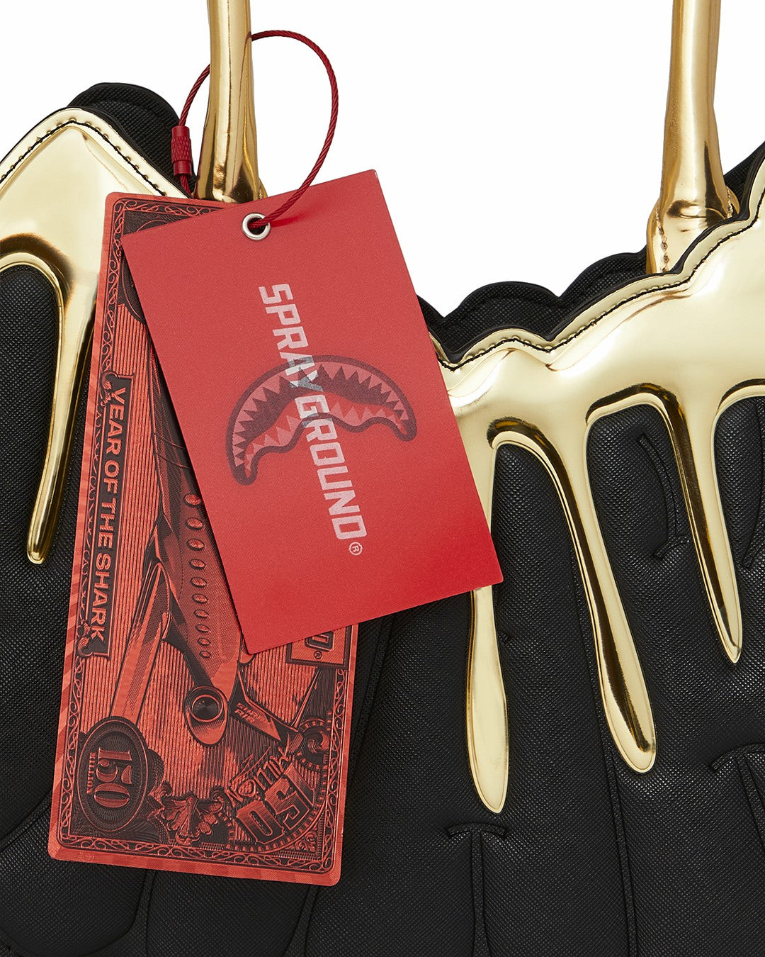 GOLDHEART SHARK DRIP HANDBAG | Sprayground Sale