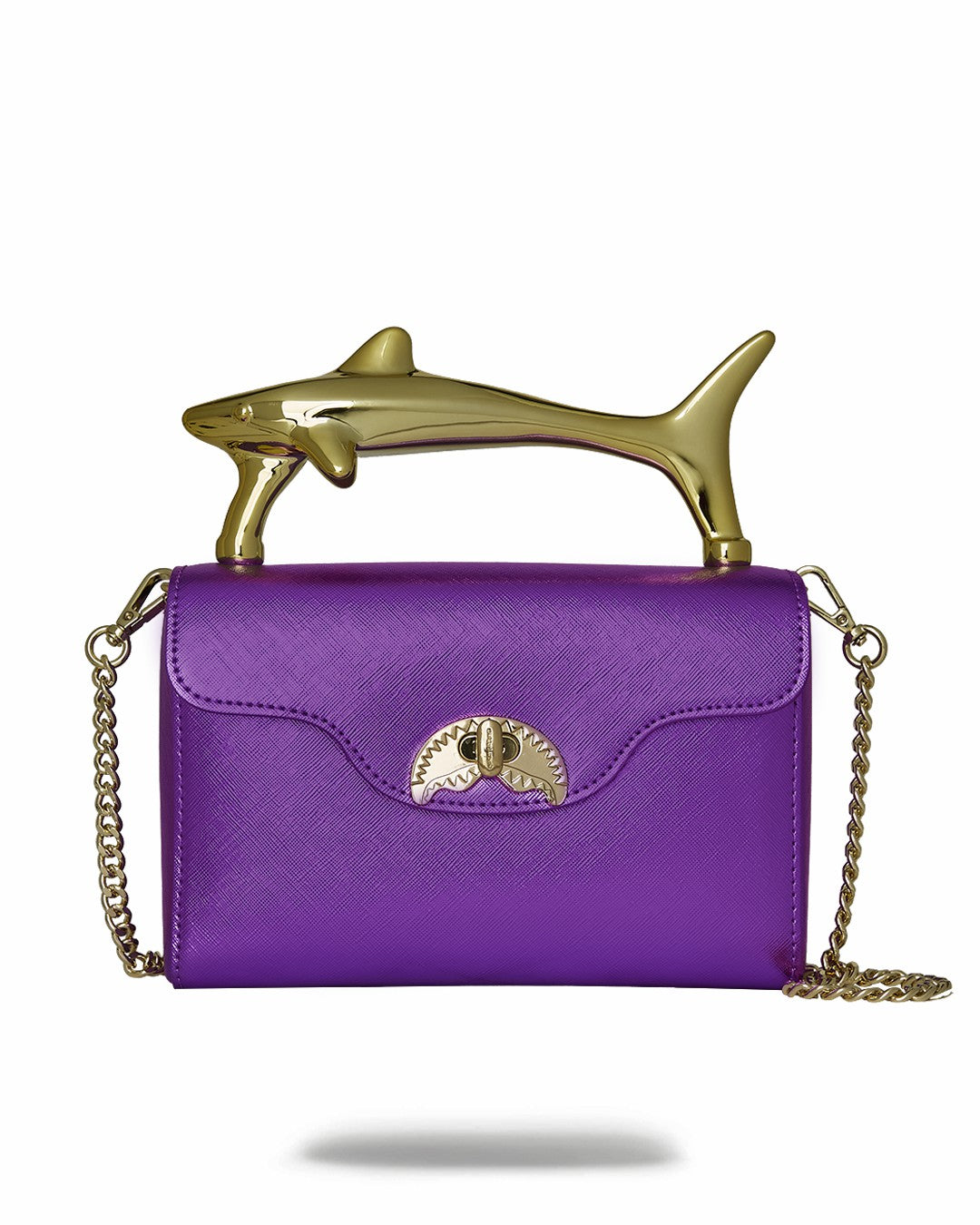 SHARKS OF THE GOLD OCEAN CLUTCH | Sprayground Outlets
