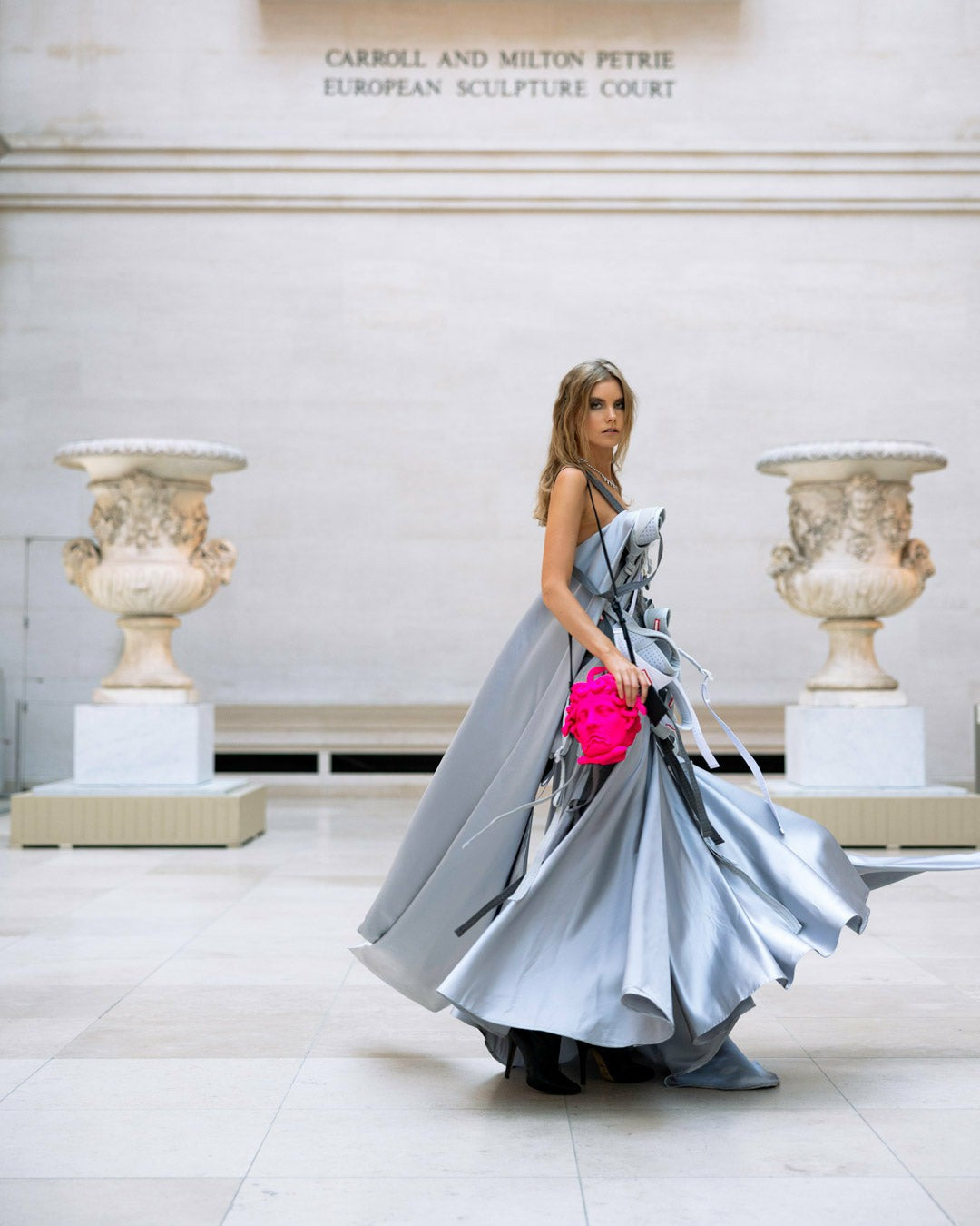 THE MET CANOVA MEDUSA HANDBAG (PINK) | Sprayground Exclusive Deal