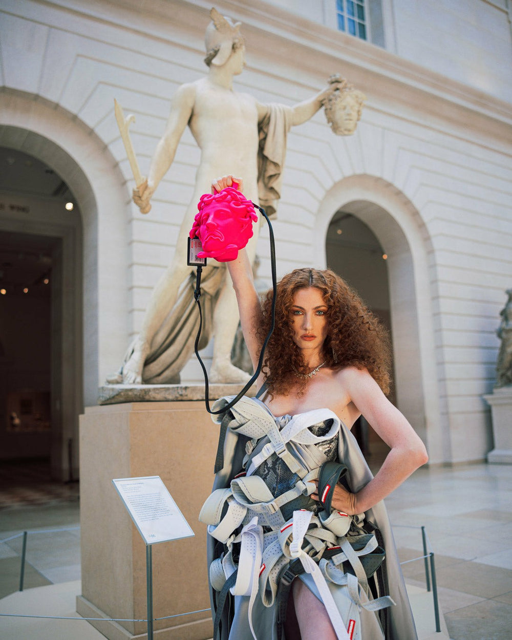 THE MET CANOVA MEDUSA HANDBAG (PINK) | Sprayground Exclusive Deal