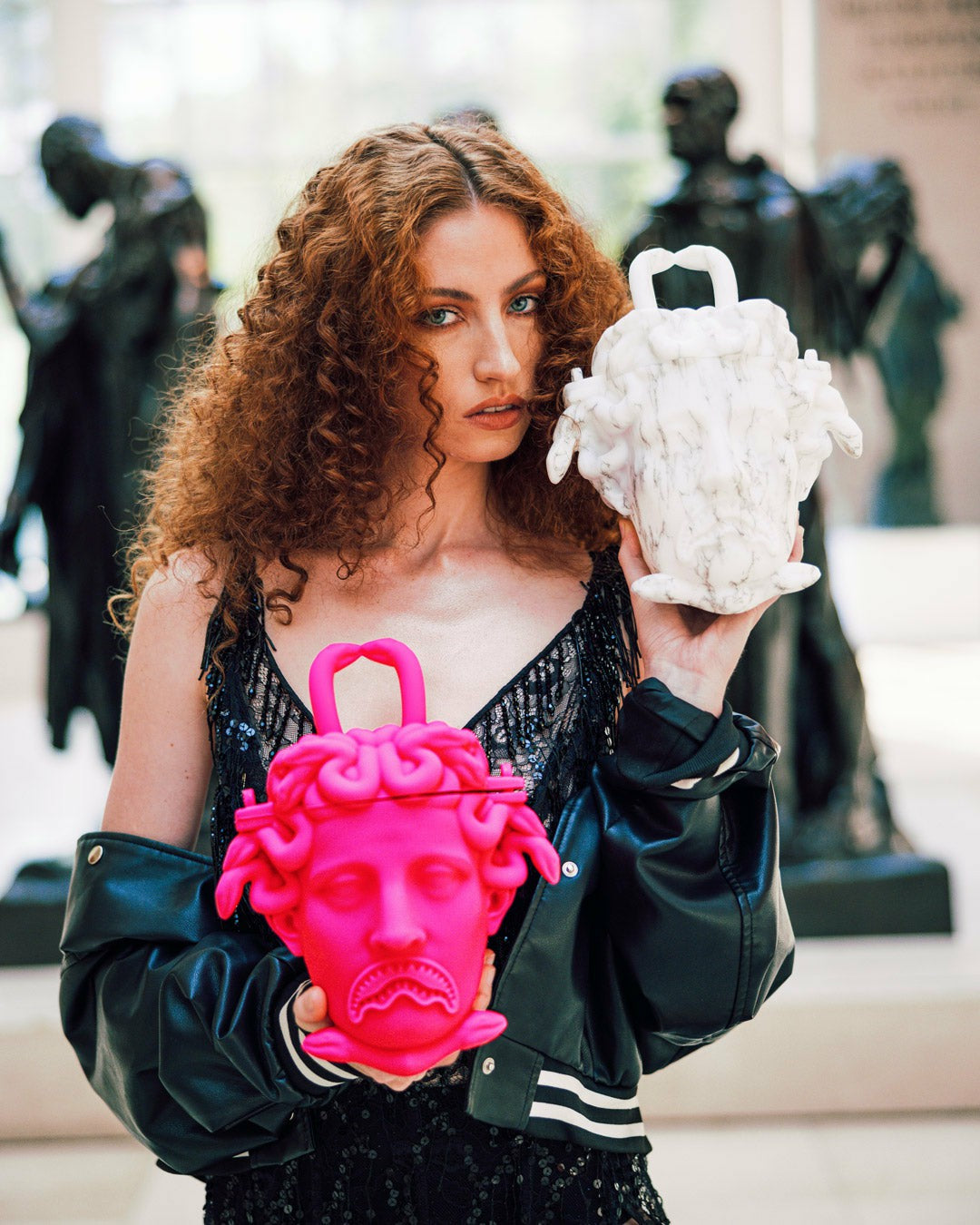 THE MET CANOVA MEDUSA HANDBAG (MARBLE) | Sprayground Hot Deal
