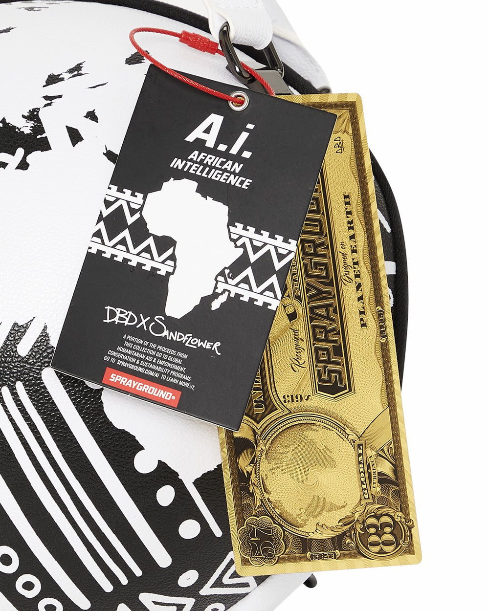 A.I.8 AFRICAN INTELLIGENCE - ORIGIN STORY GLOBE BAG | Sprayground Outlets