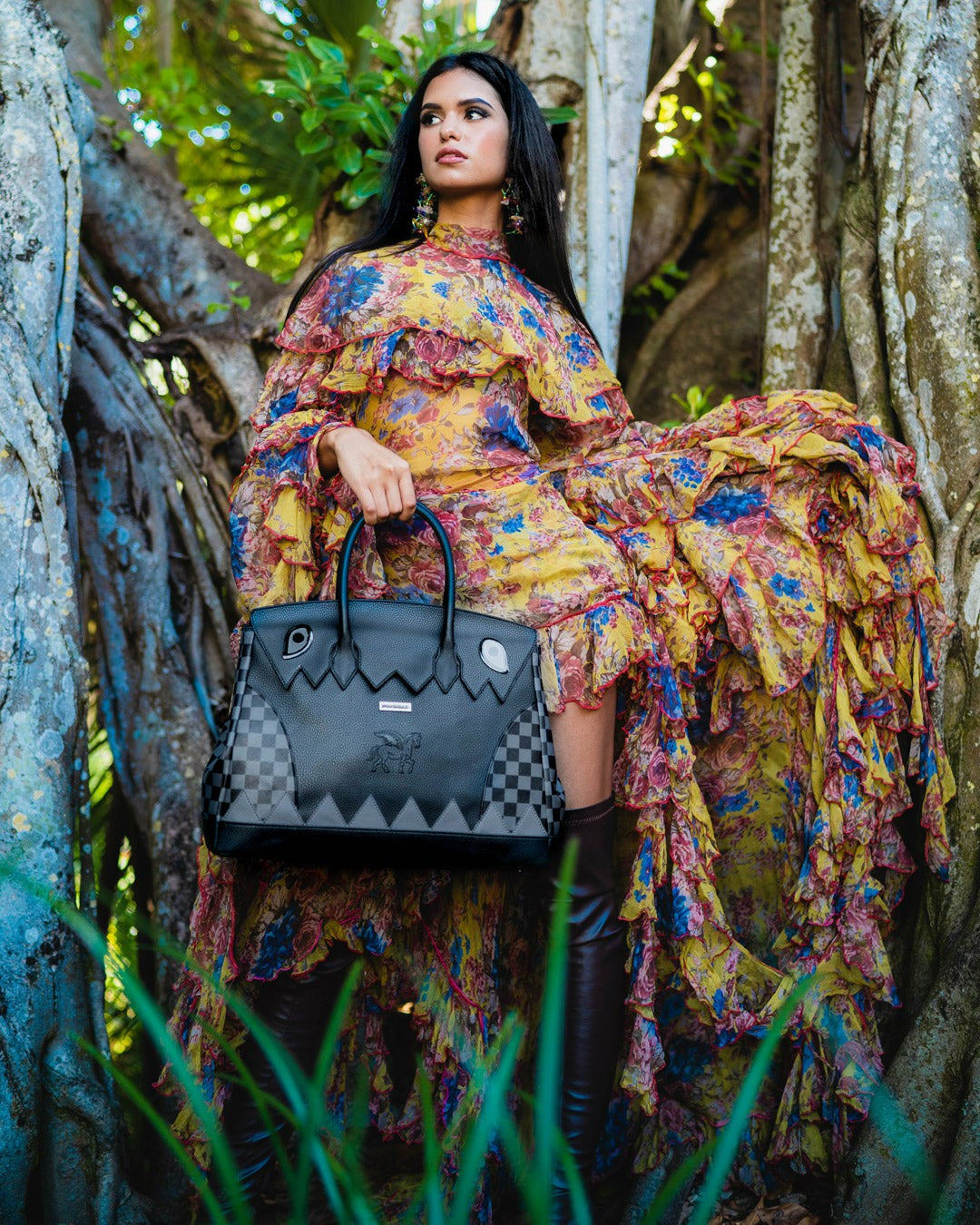 RACEWAY SHADOW PHANTOM PALACE HANDBAG | Sprayground Hot Deal