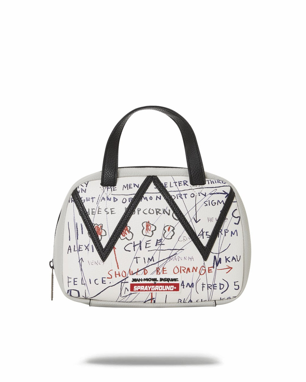 OFFICIAL BASQUIAT UNTITLED (CHEESE POPCORN) 1983 HANDBAG | Sprayground Savings