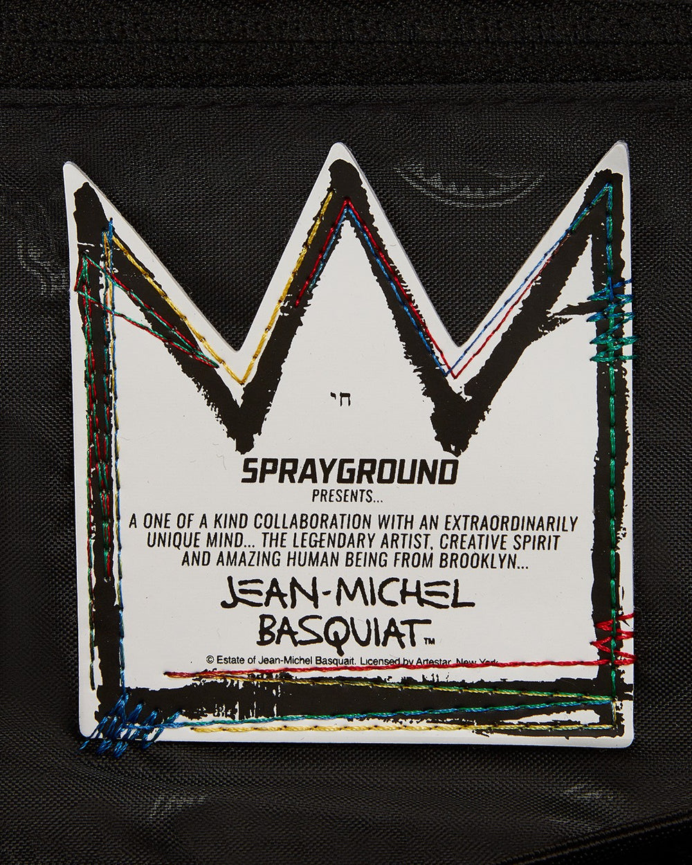 OFFICIAL BASQUIAT UNTITLED (CHEESE POPCORN) 1983 HANDBAG | Sprayground Savings