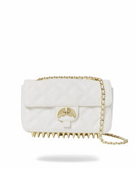 RIVIERA LE BLANC GOLD CHAIN SHARK HANDBAG | Sprayground Hot Deal