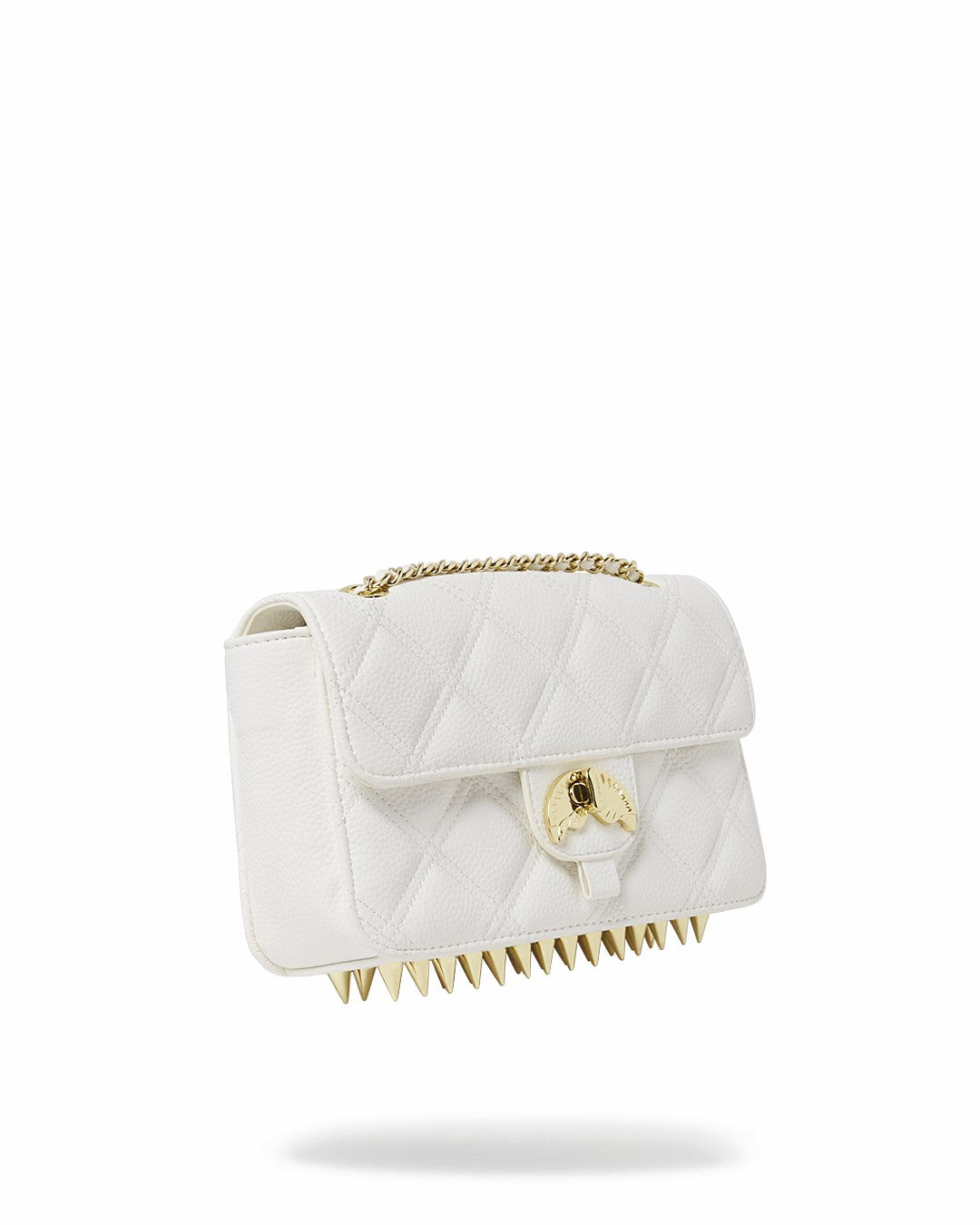 RIVIERA LE BLANC GOLD CHAIN SHARK HANDBAG | Sprayground Hot Deal