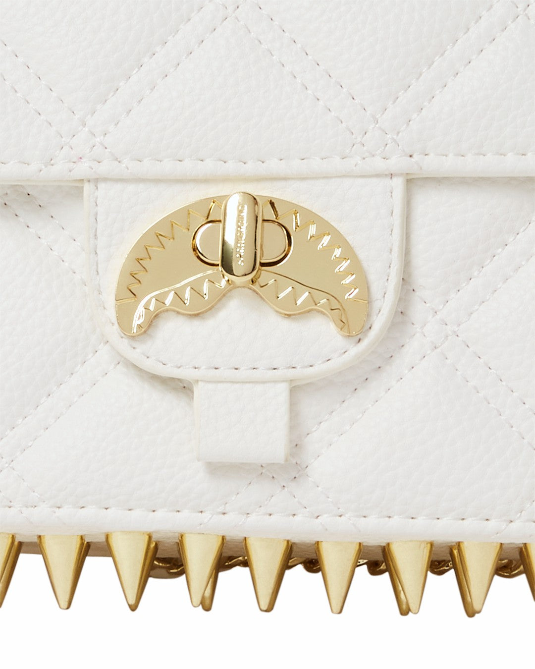 RIVIERA LE BLANC GOLD CHAIN SHARK HANDBAG | Sprayground Hot Deal