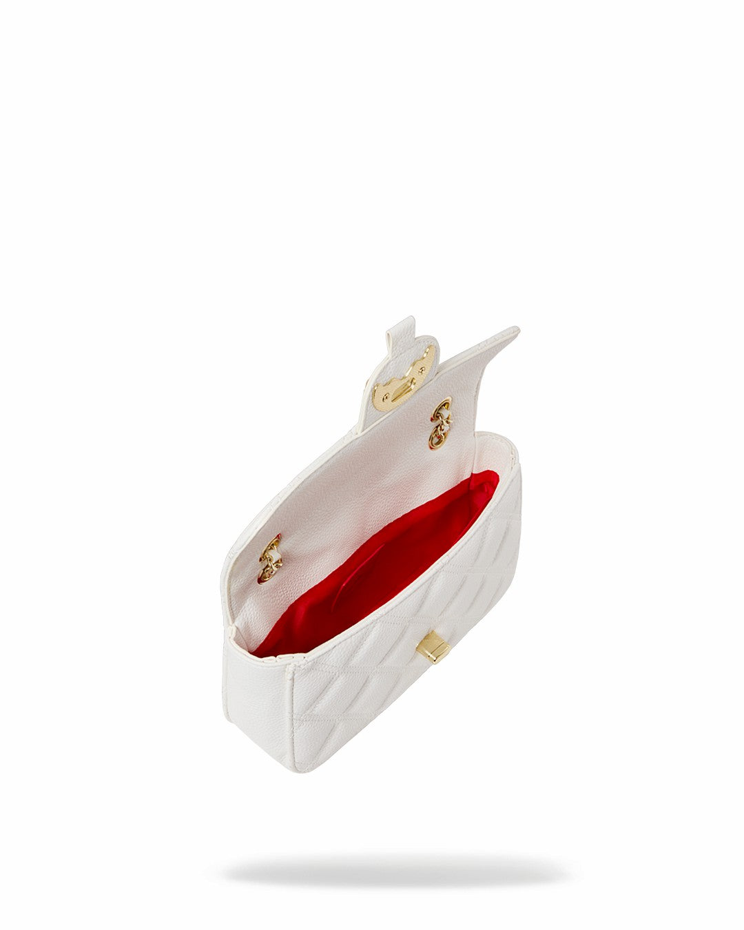 RIVIERA LE BLANC GOLD CHAIN SHARK HANDBAG | Sprayground Hot Deal