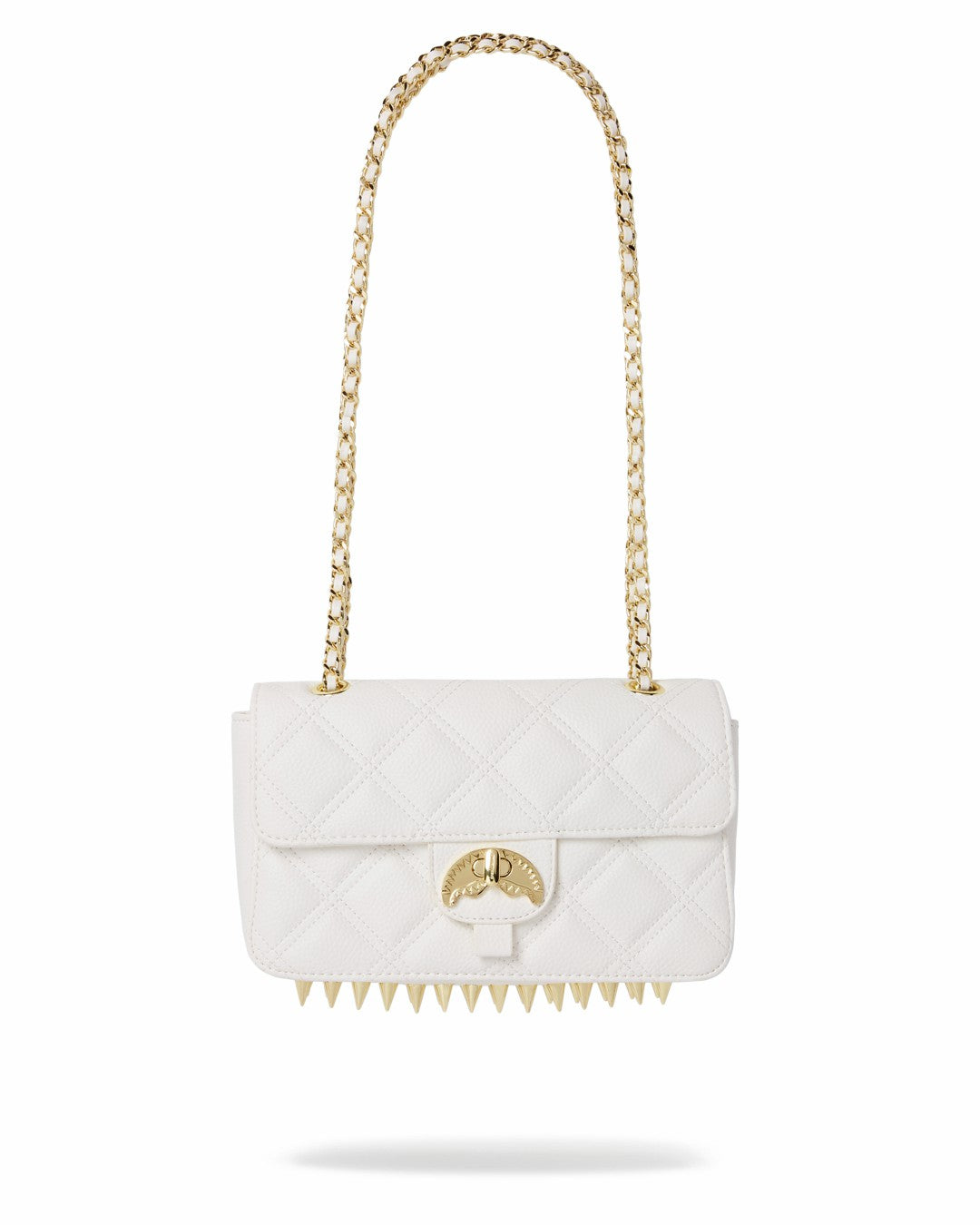 RIVIERA LE BLANC GOLD CHAIN SHARK HANDBAG | Sprayground Hot Deal