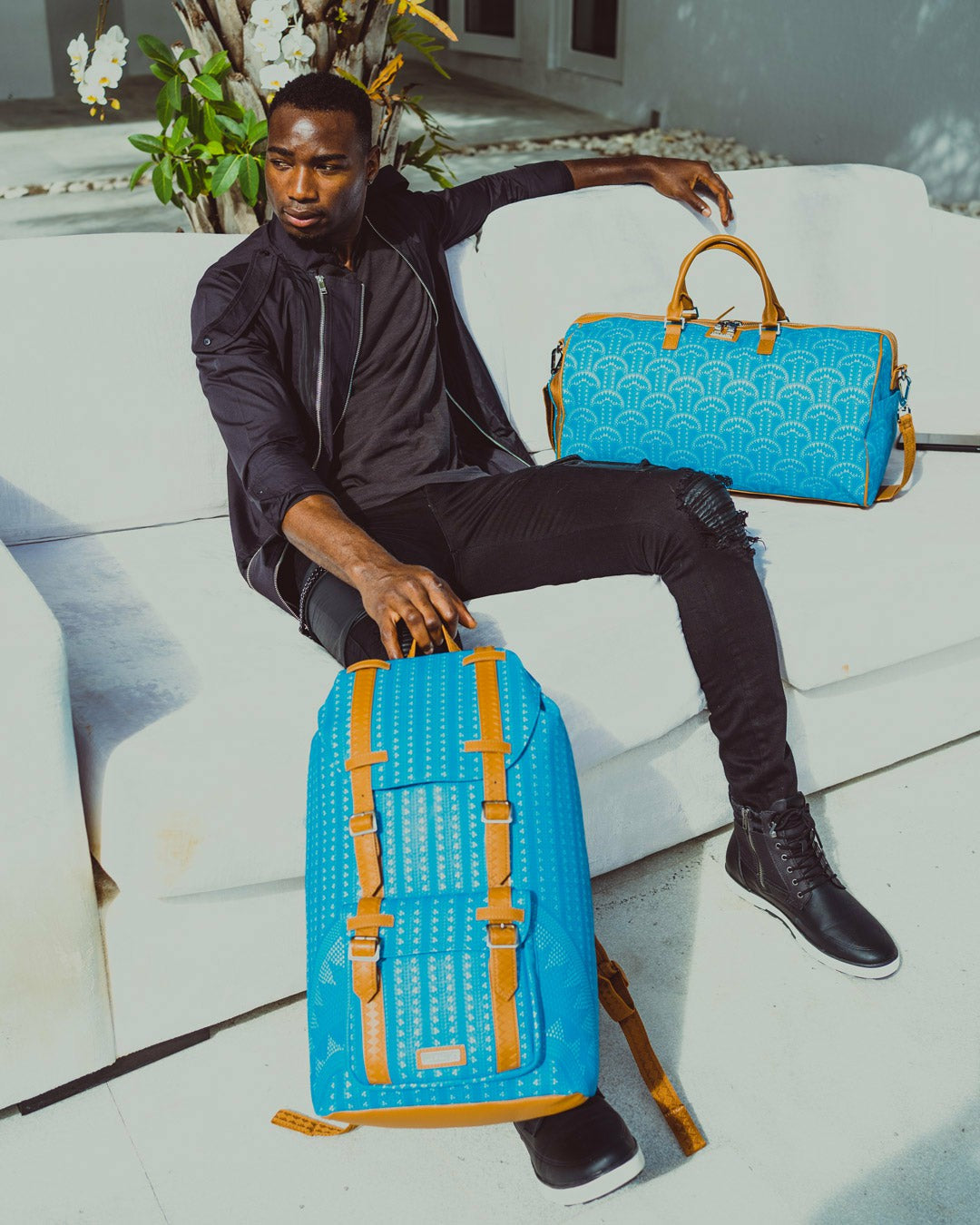 ILLUCHAINS TURQ HILLS BACKPACK | Sprayground Exclusive Deal