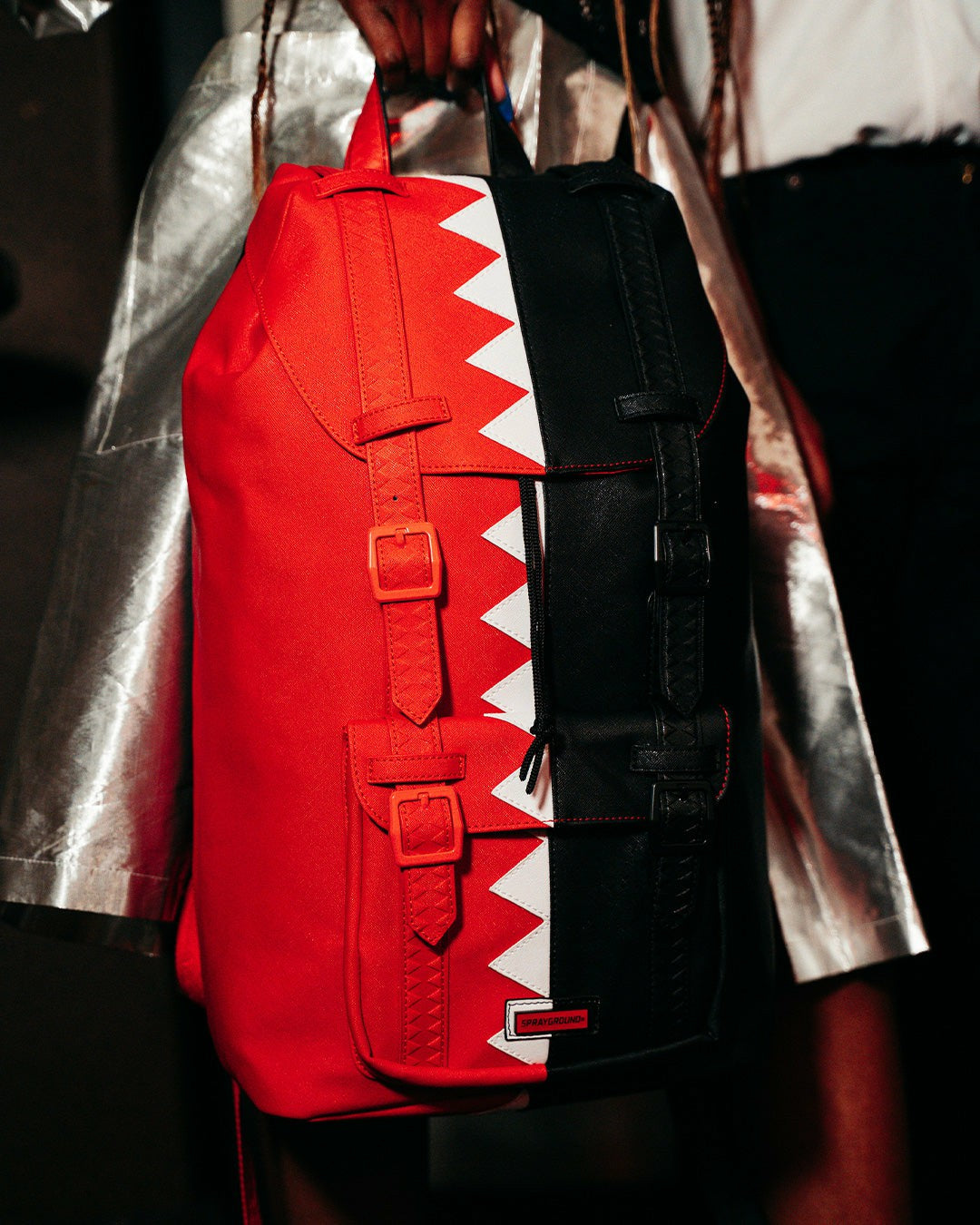 VERTICAL SHARK CUT & SEW HILLS BACKPACK | Sprayground Special Offer