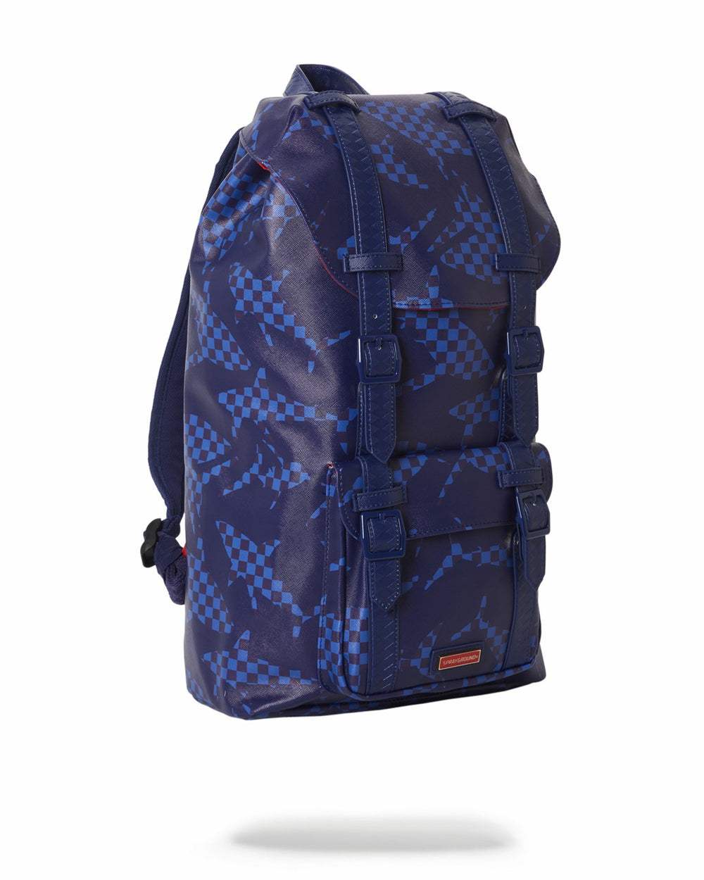 SHARK CHECK (BLUE) HILLS BACKPACK | Sprayground Sale