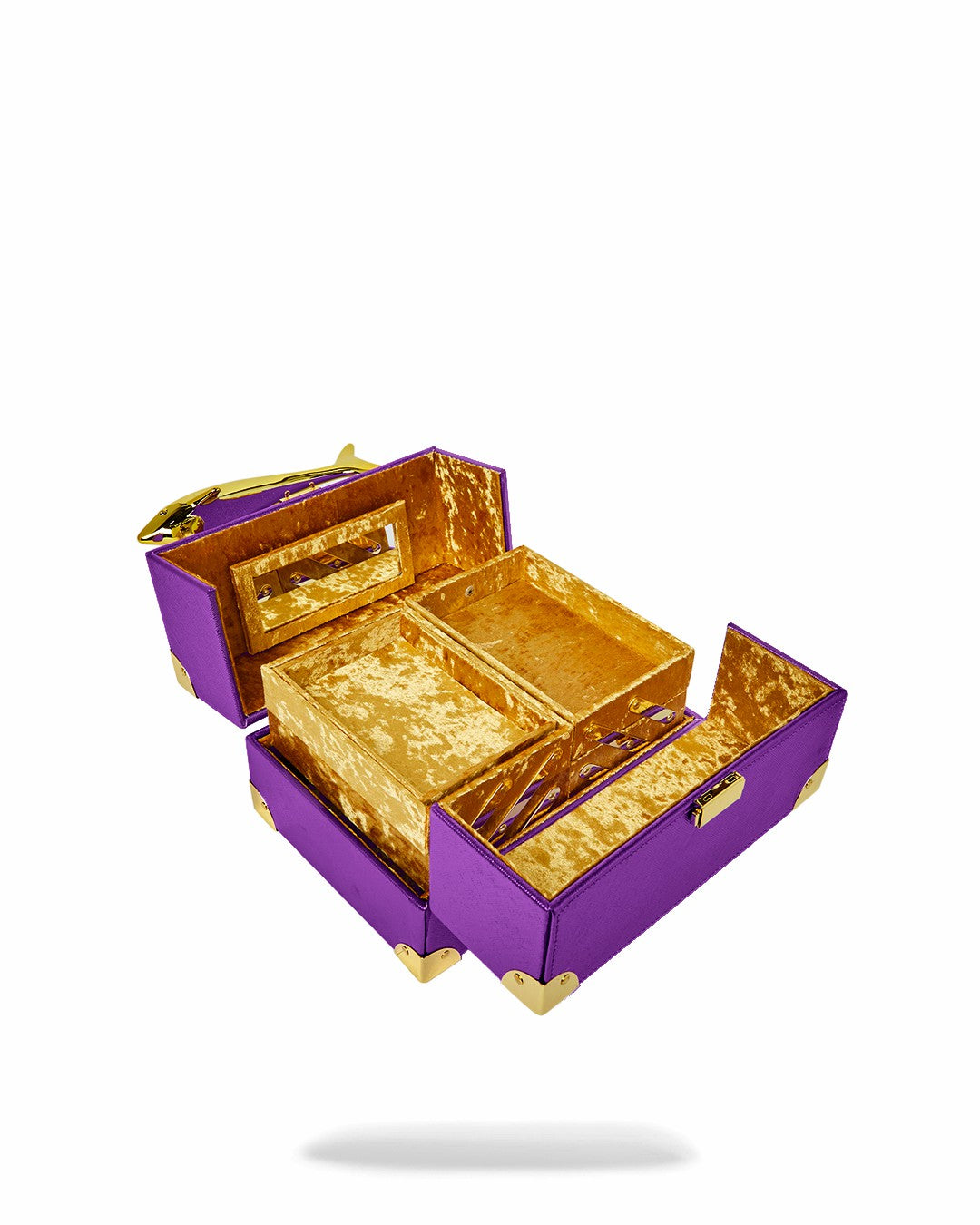 SHARKS OF THE GOLD OCEAN JEWELRY CASE | Sprayground Sale