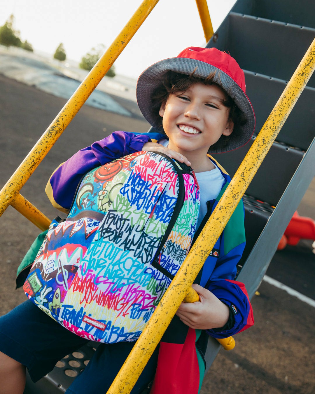 SPLIT SCRIBBLES BACKPACK | Sprayground Outlets