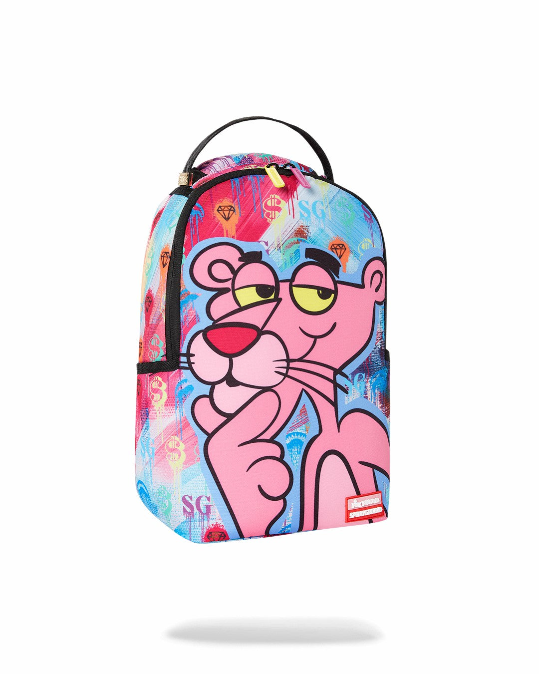 SMALL BACKPACK: PINK PANTHER ART CLASS | Sprayground Bargain