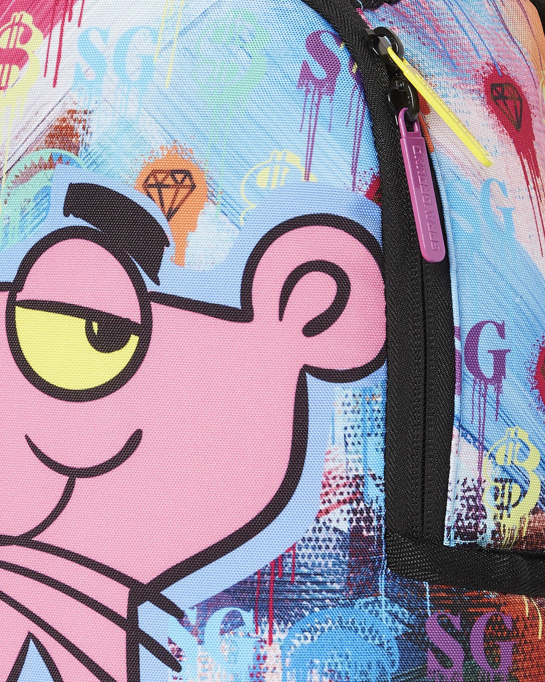 SMALL BACKPACK: PINK PANTHER ART CLASS | Sprayground Bargain
