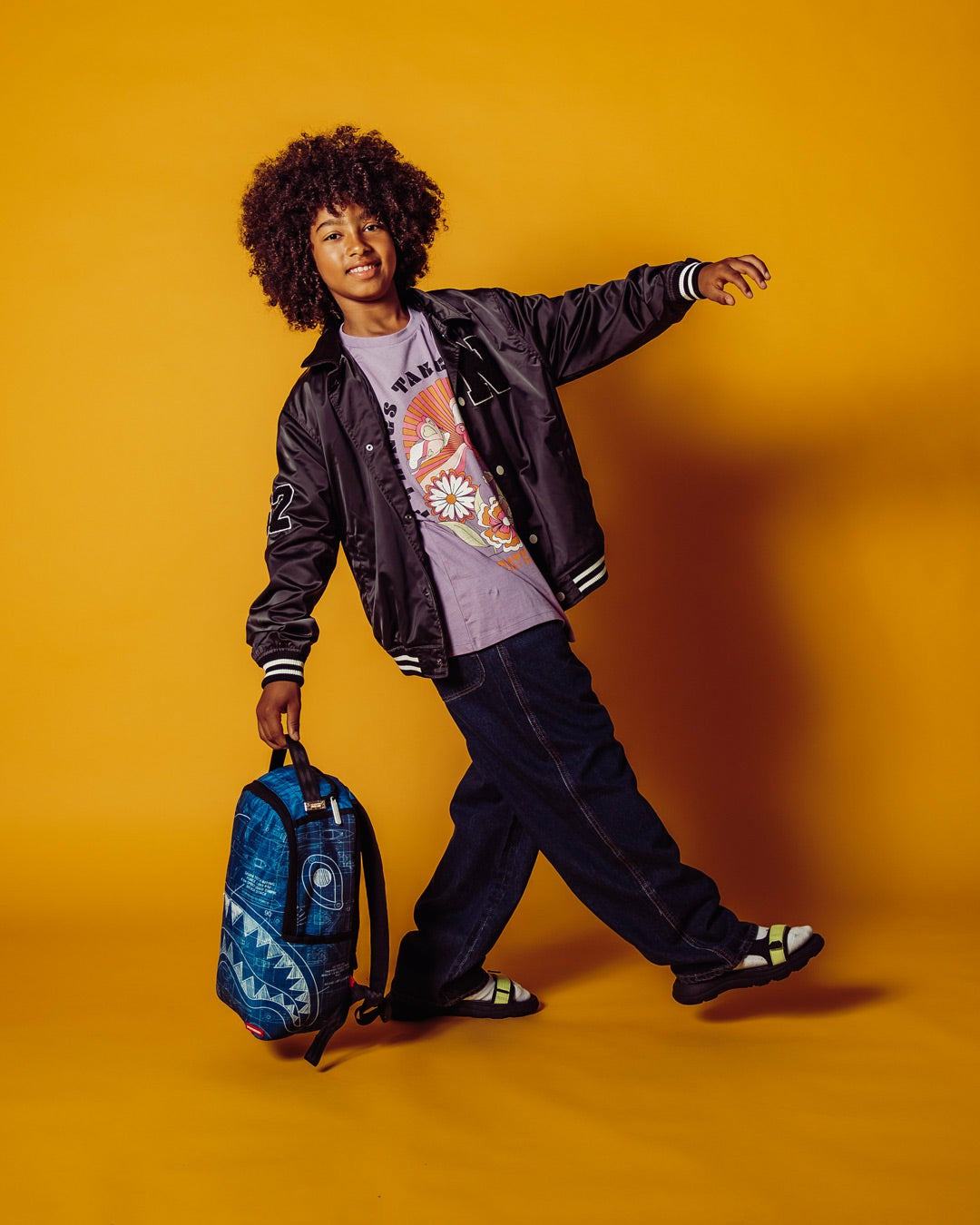 MINI SCHEMATICS SHARK BACKPACK | Sprayground Exclusive Deal