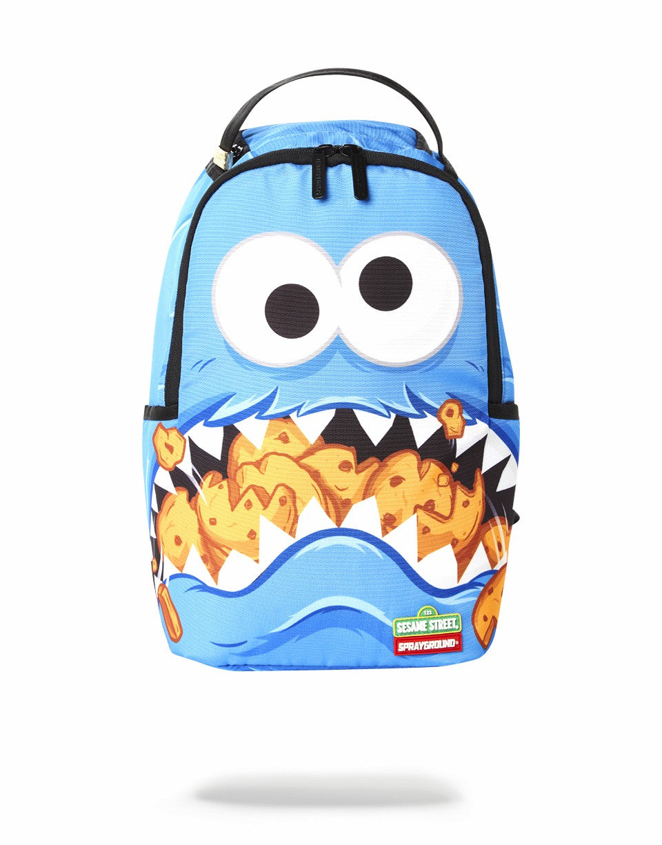 MINI COOKIE MONSTER SHARK BACKPACK | Sprayground On Sale
