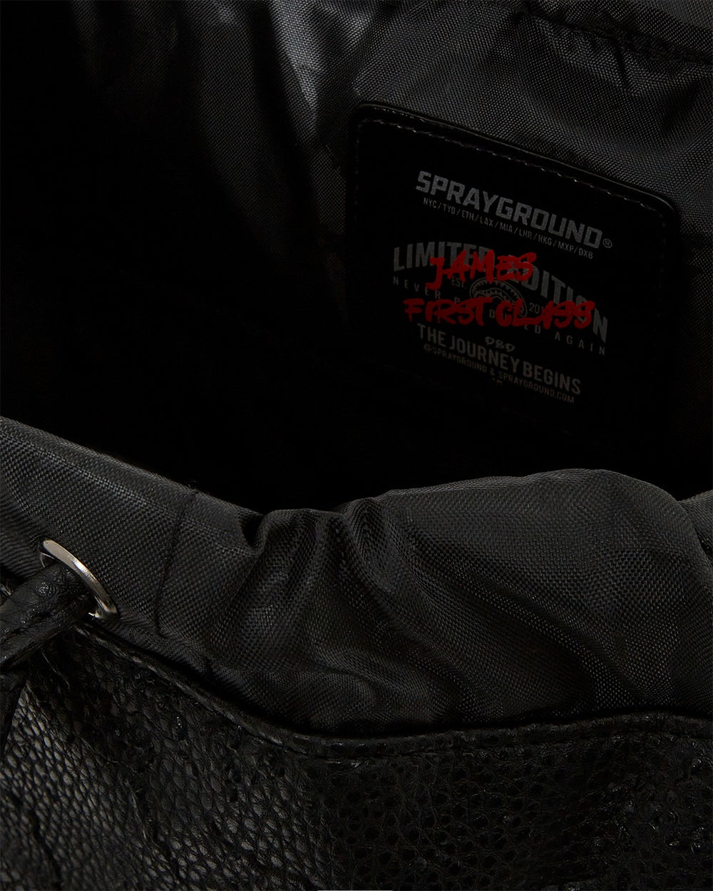 JAMES FIRST CLASS TYCOON TRAVELER MONTE CARLO BACKPACK | Sprayground Exclusive Deal