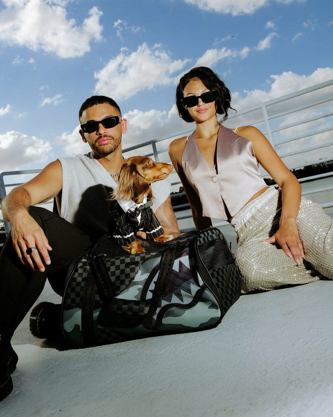 3AM RIPTIDE PET CARRIER DUFFLE | Sprayground Value Deal