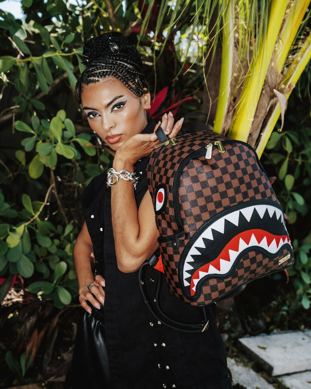 SAWTOOTH SHARKS IN PARIS SAVAGE BACKPACK | Sprayground On Sale