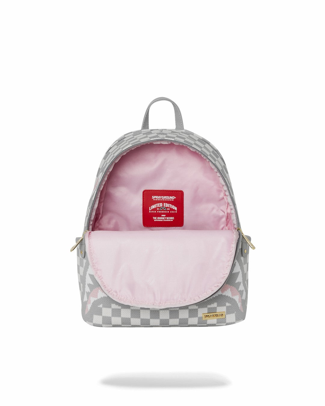 KNIT SHARKS IN PARIS IN CREAM SAVAGE BACKPACK | Sprayground Value Deal