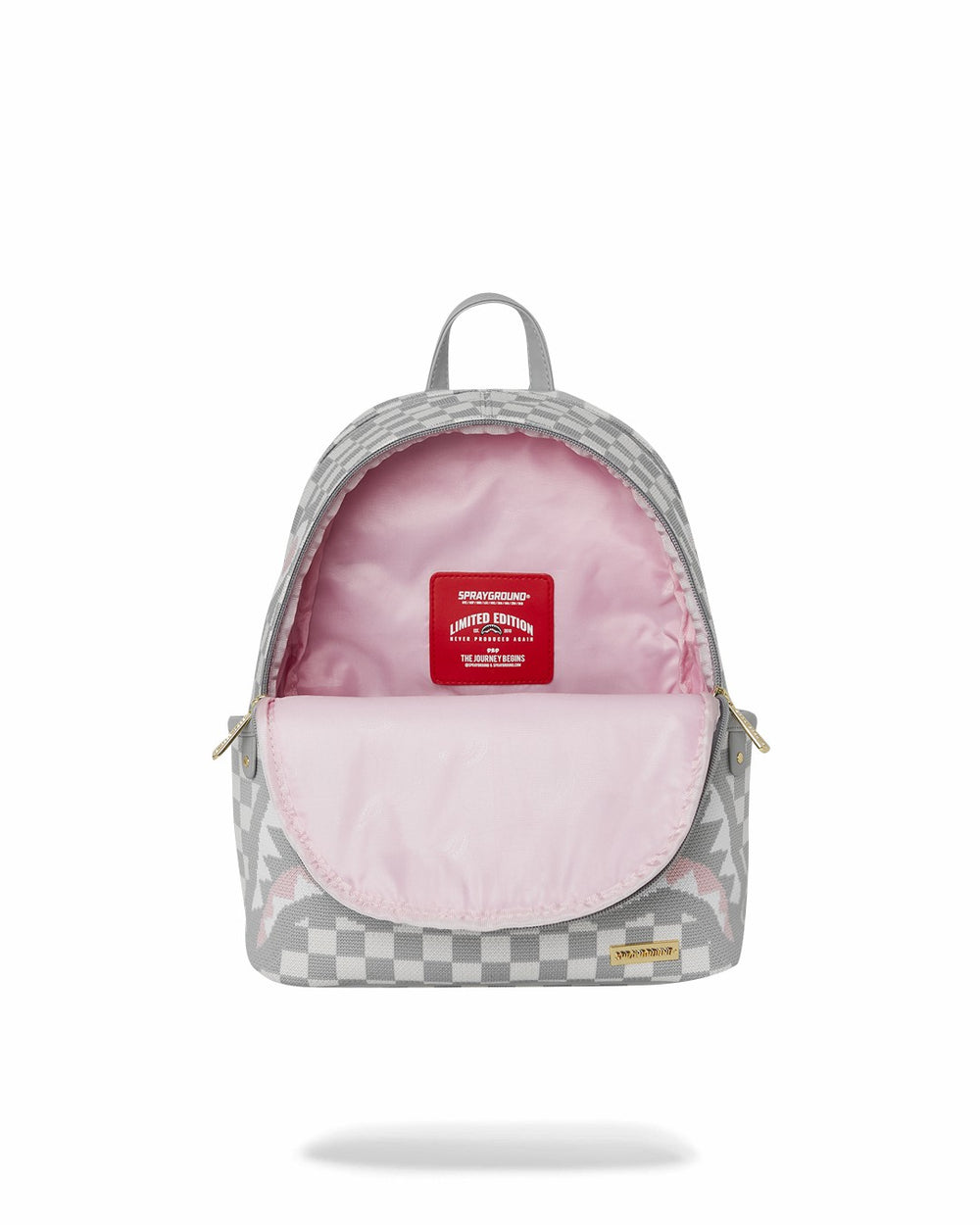 KNIT SHARKS IN PARIS IN CREAM SAVAGE BACKPACK | Sprayground Value Deal