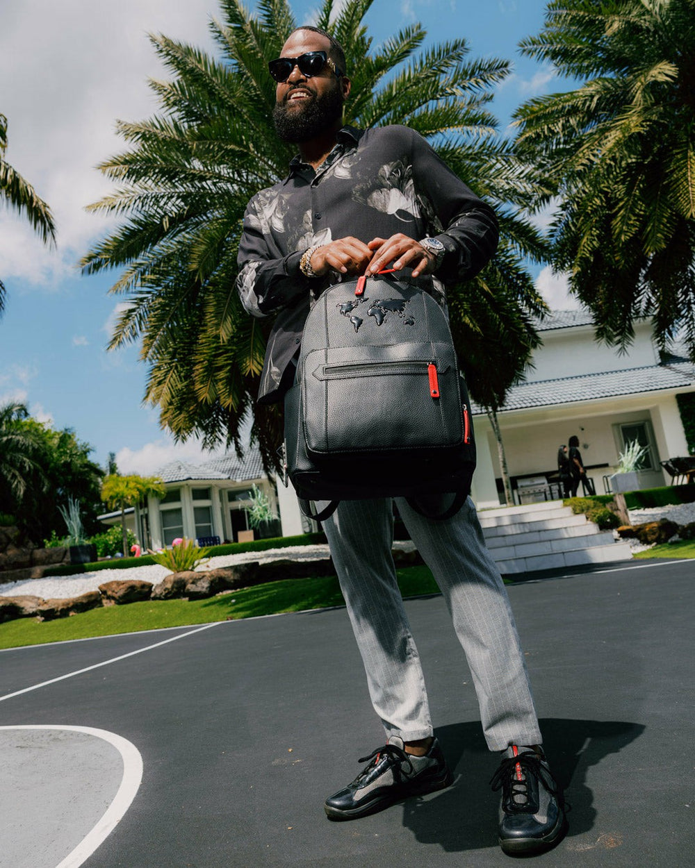 JAMES FIRST CLASS GLOBAL TAKEOFF CARGO BACKPACK | Sprayground Discounted