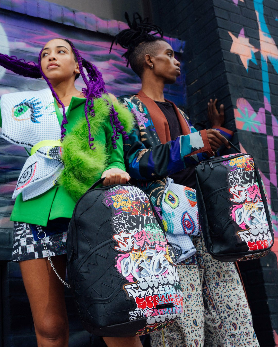 HALF GRAFF NIGHT SNEAKER HOLDER | Sprayground Limited Offer